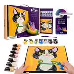 Fainotoys OKTO Clay By The Numbers: Cat
