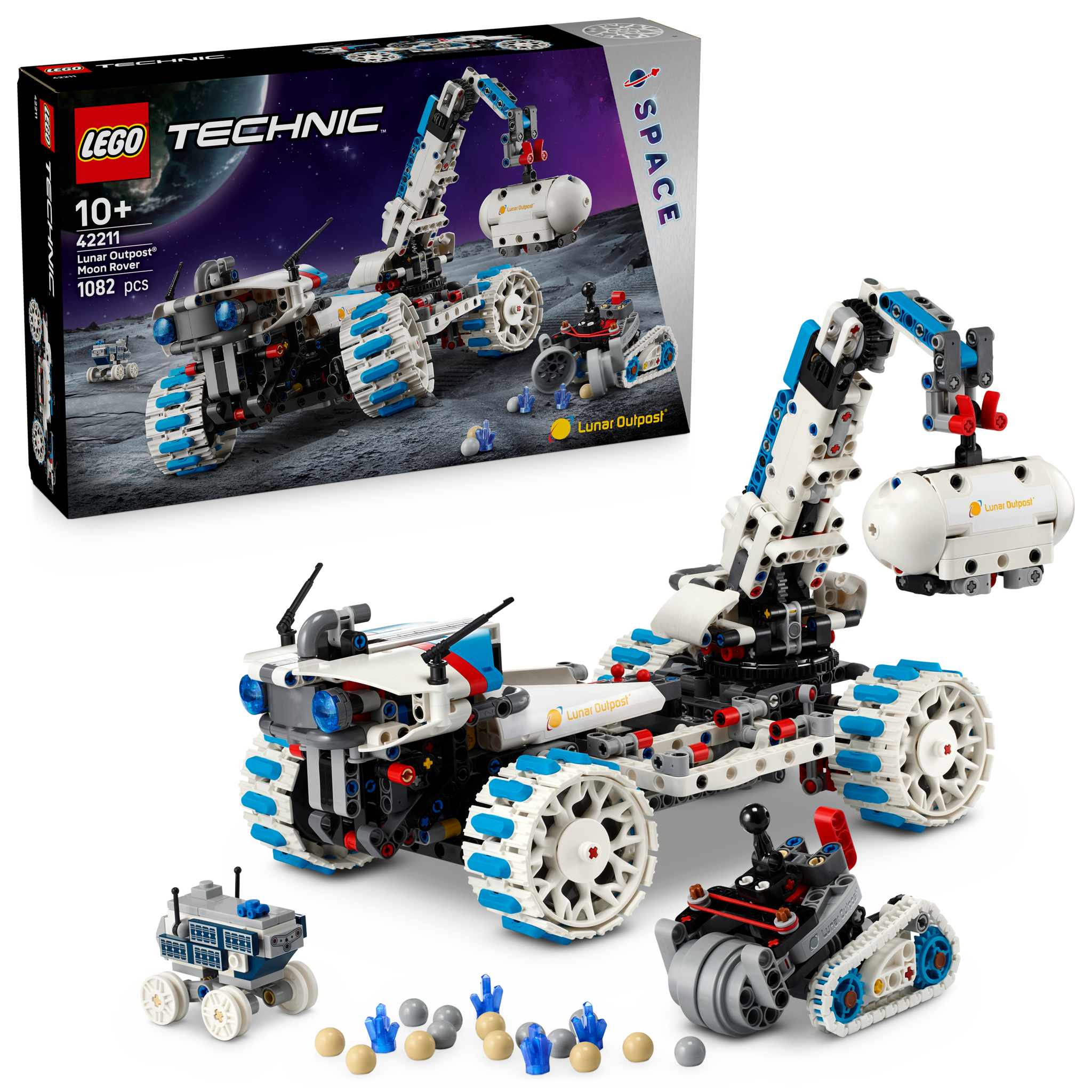LEGO Technic™ 42211 - Lunar Outpost® Moon Rover Space Vehicle