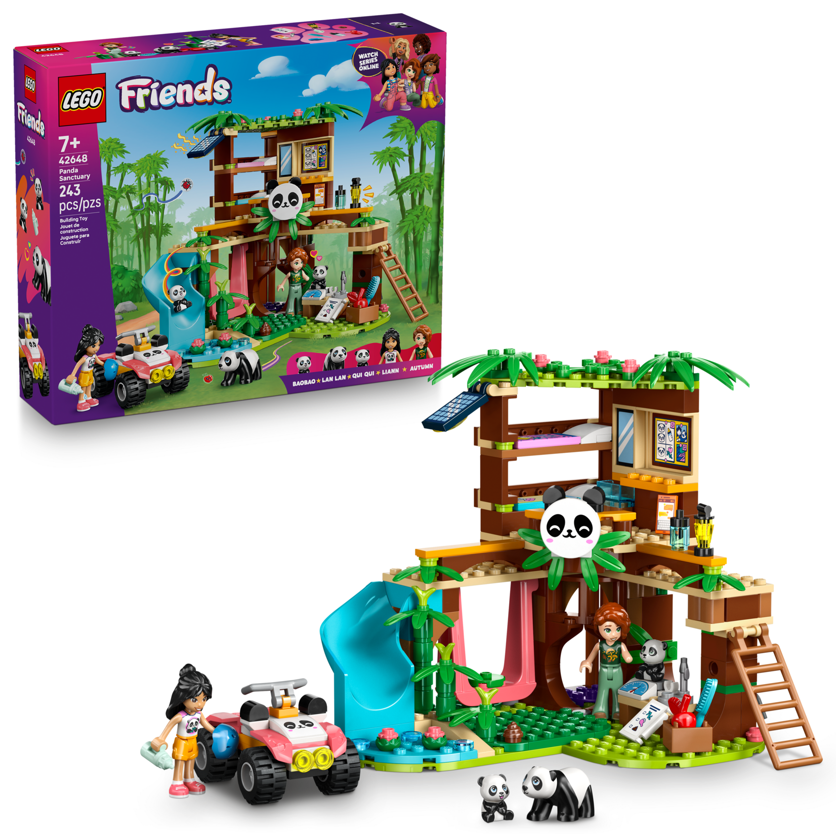 LEGO® Friends 42648 - Panda Sanctuary Animal Care