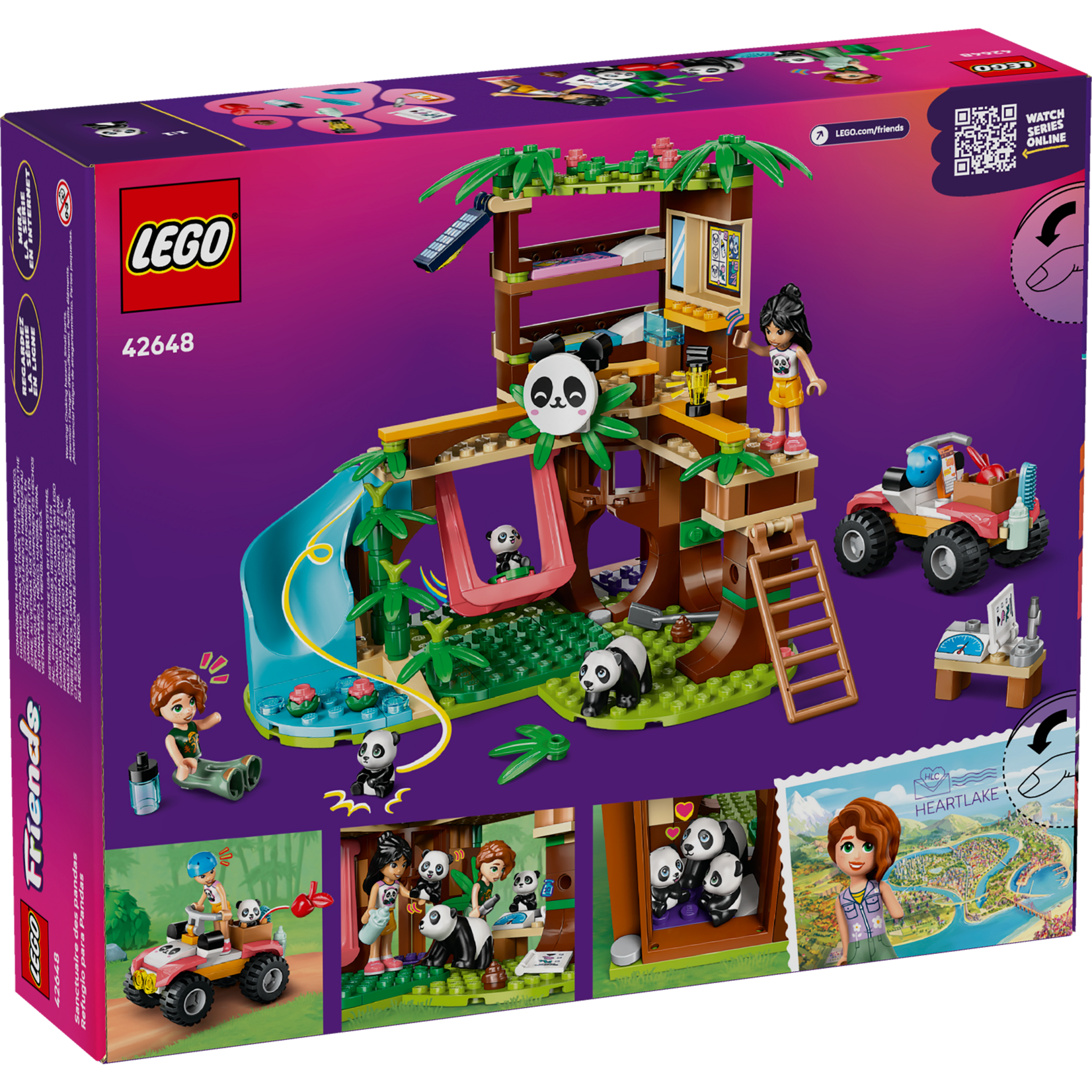LEGO® Friends 42648 - Panda Sanctuary Animal Care