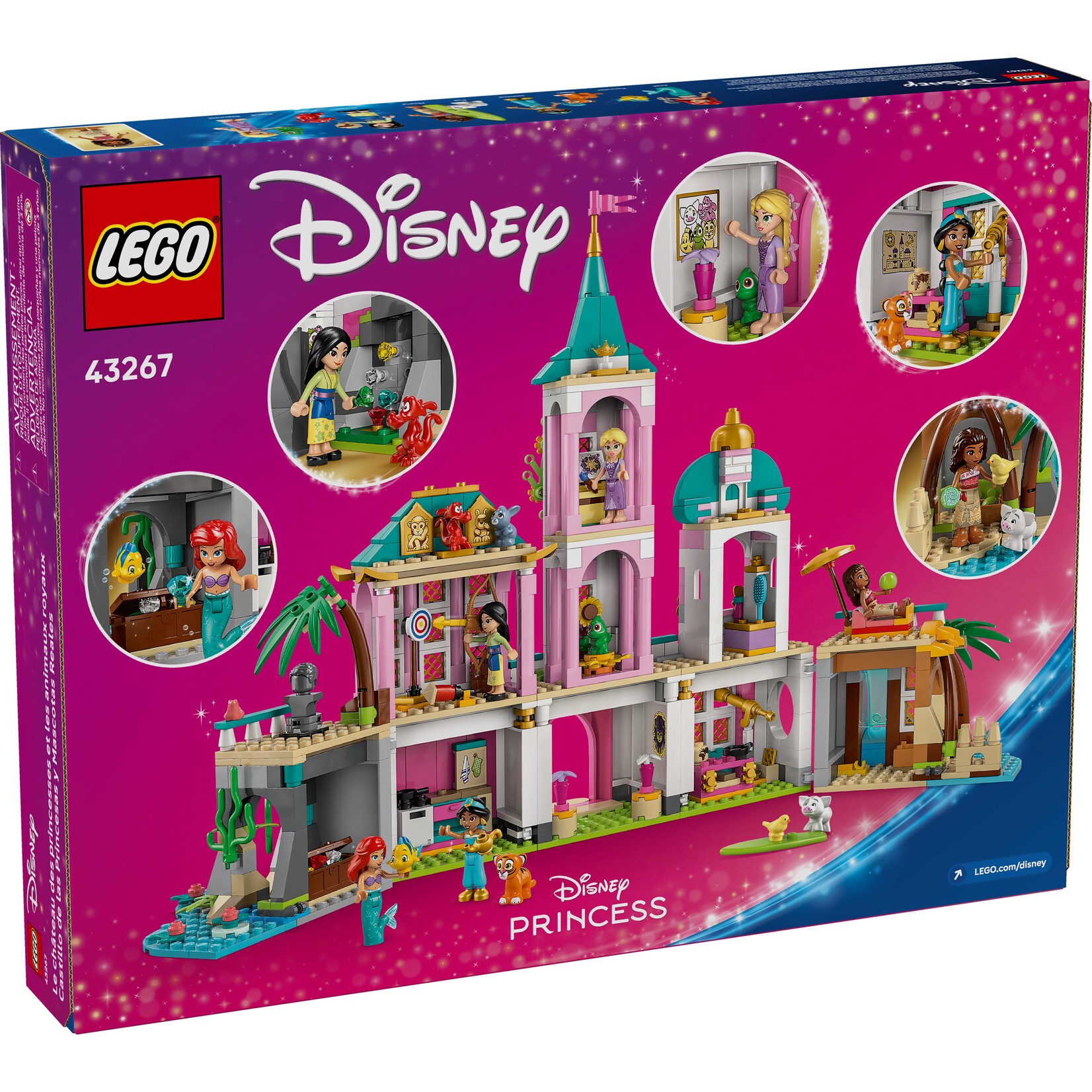 LEGO® Disney 43267 - Princess Castle & Royal Pets