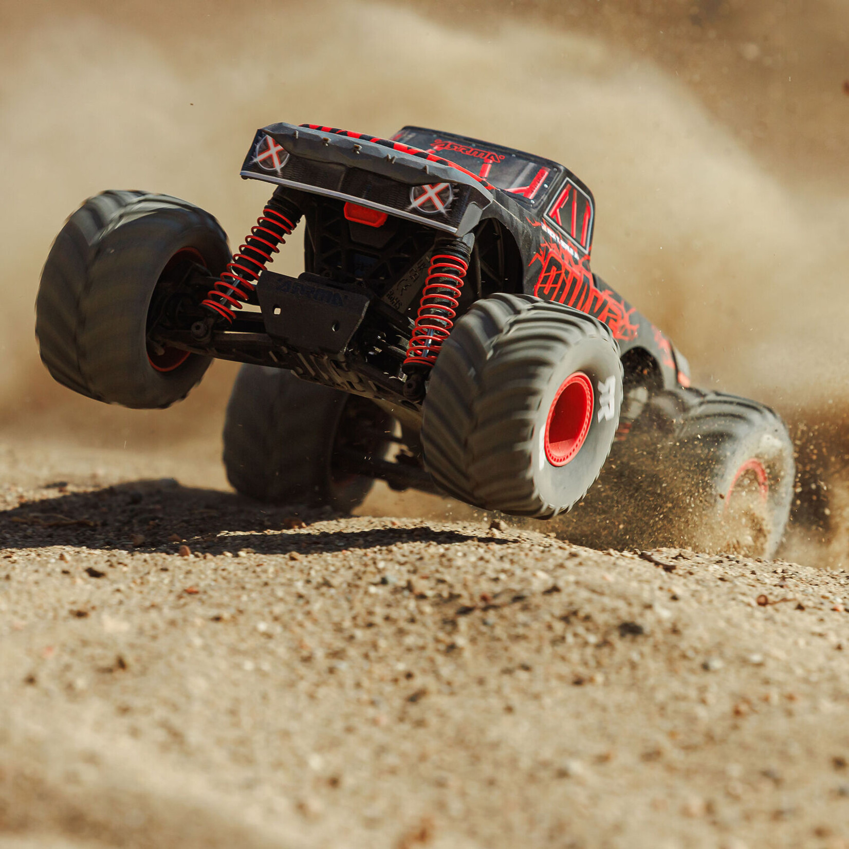 Arrma ARA2137T1 - 1/16 QUAKE GROM 4X4 RTR Monster Truck - Red