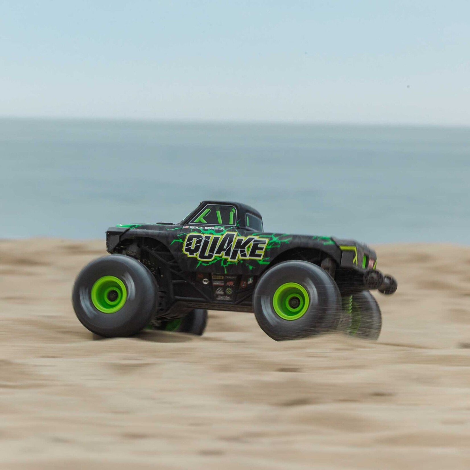 Arrma ARA2137T2 - 1/16 QUAKE GROM 4X4 RTR Monster Truck - Green