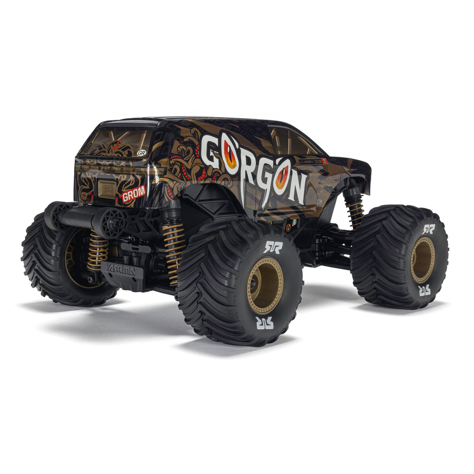 Arrma ARA2130T3 - 1/16 GORGON GROM 4X4 RTR Brushed Monster Truck - Bronze