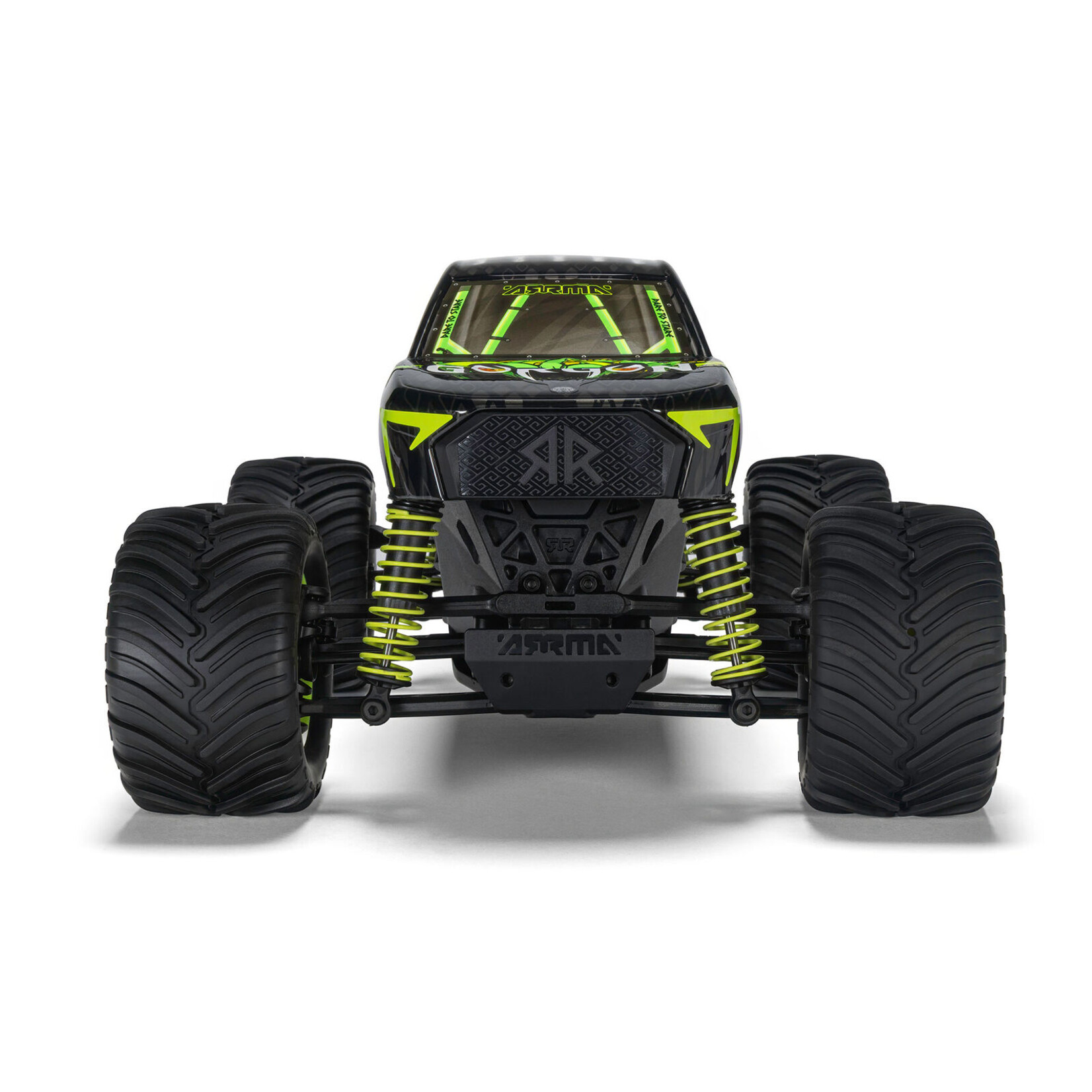 Arrma ARA2130T1 - 1/16 GORGON GROM 4X4 RTR Brushed Monster Truck - Yellow