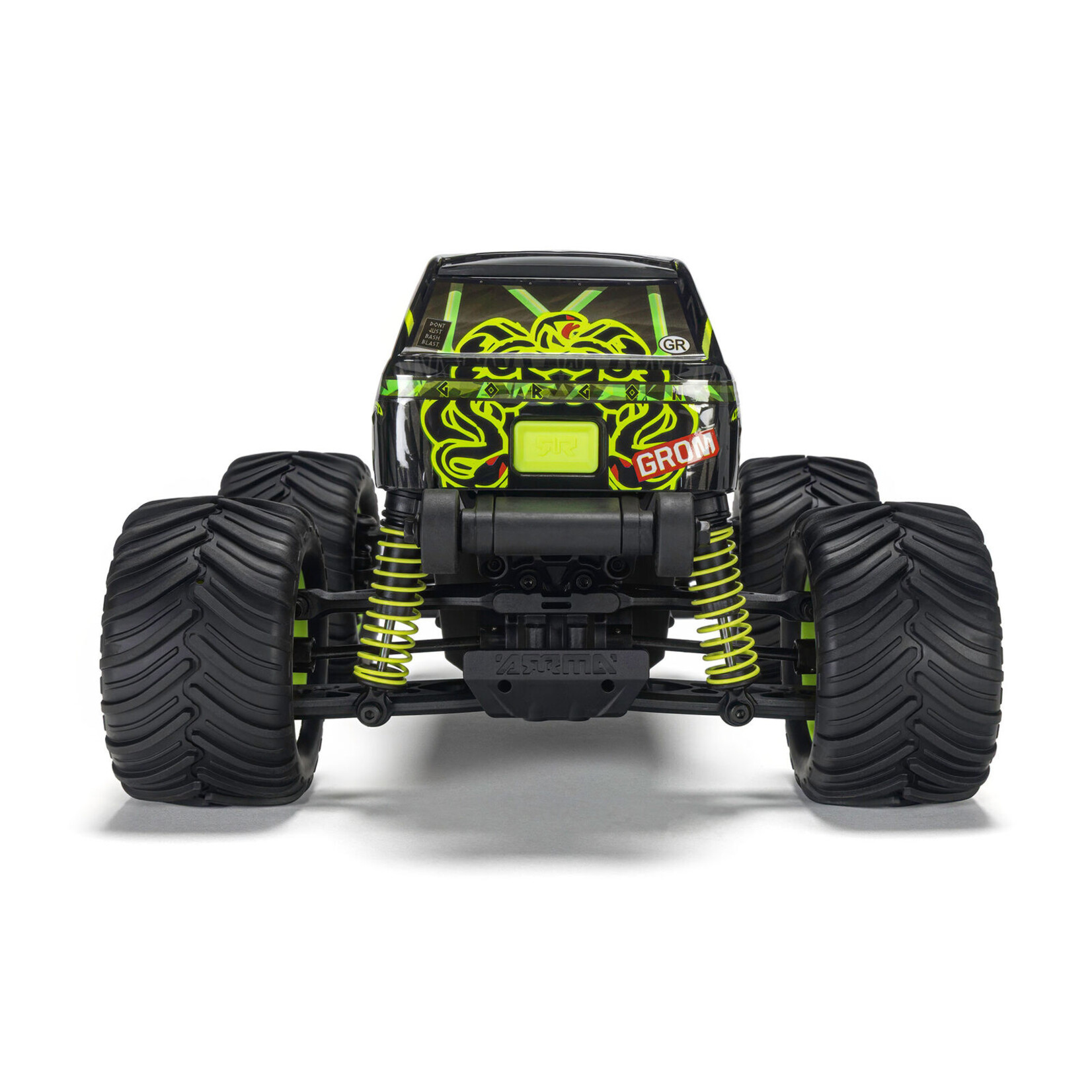 Arrma ARA2130T1 - 1/16 GORGON GROM 4X4 RTR Brushed Monster Truck - Yellow