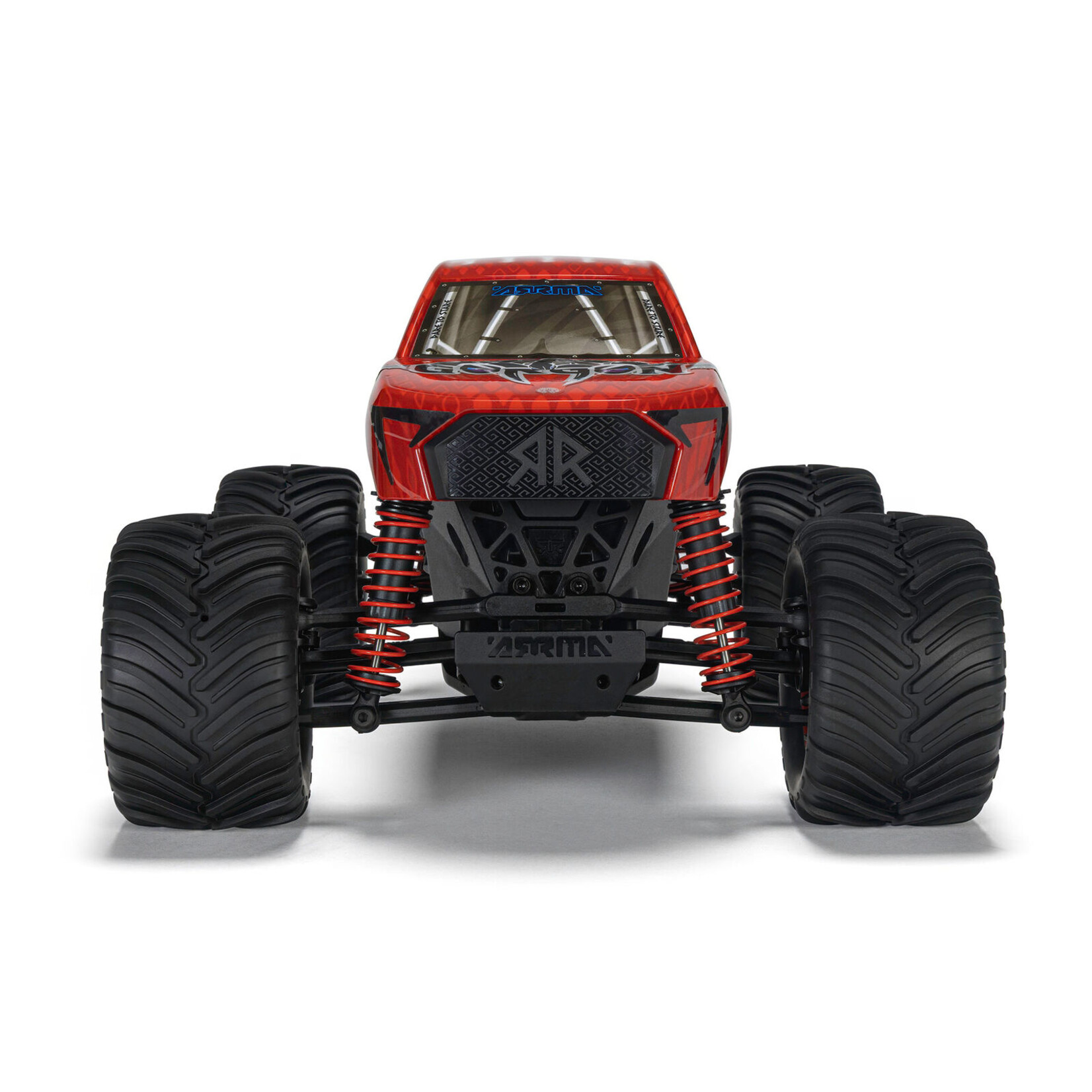 Arrma ARA2130T2 - 1/16 GORGON GROM 4X4 RTR Brushed Monster Truck - Red
