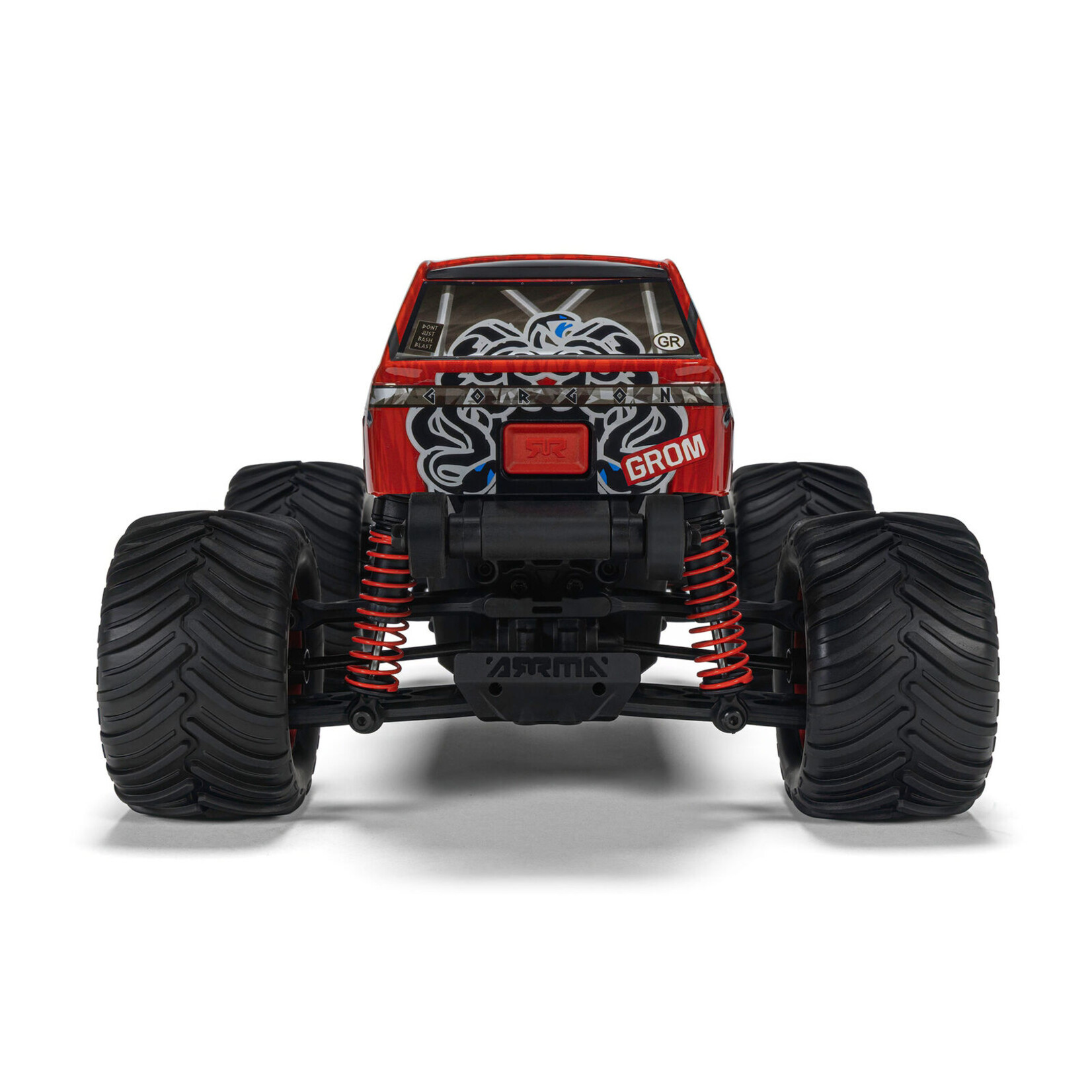 Arrma ARA2130T2 - 1/16 GORGON GROM 4X4 RTR Brushed Monster Truck - Red