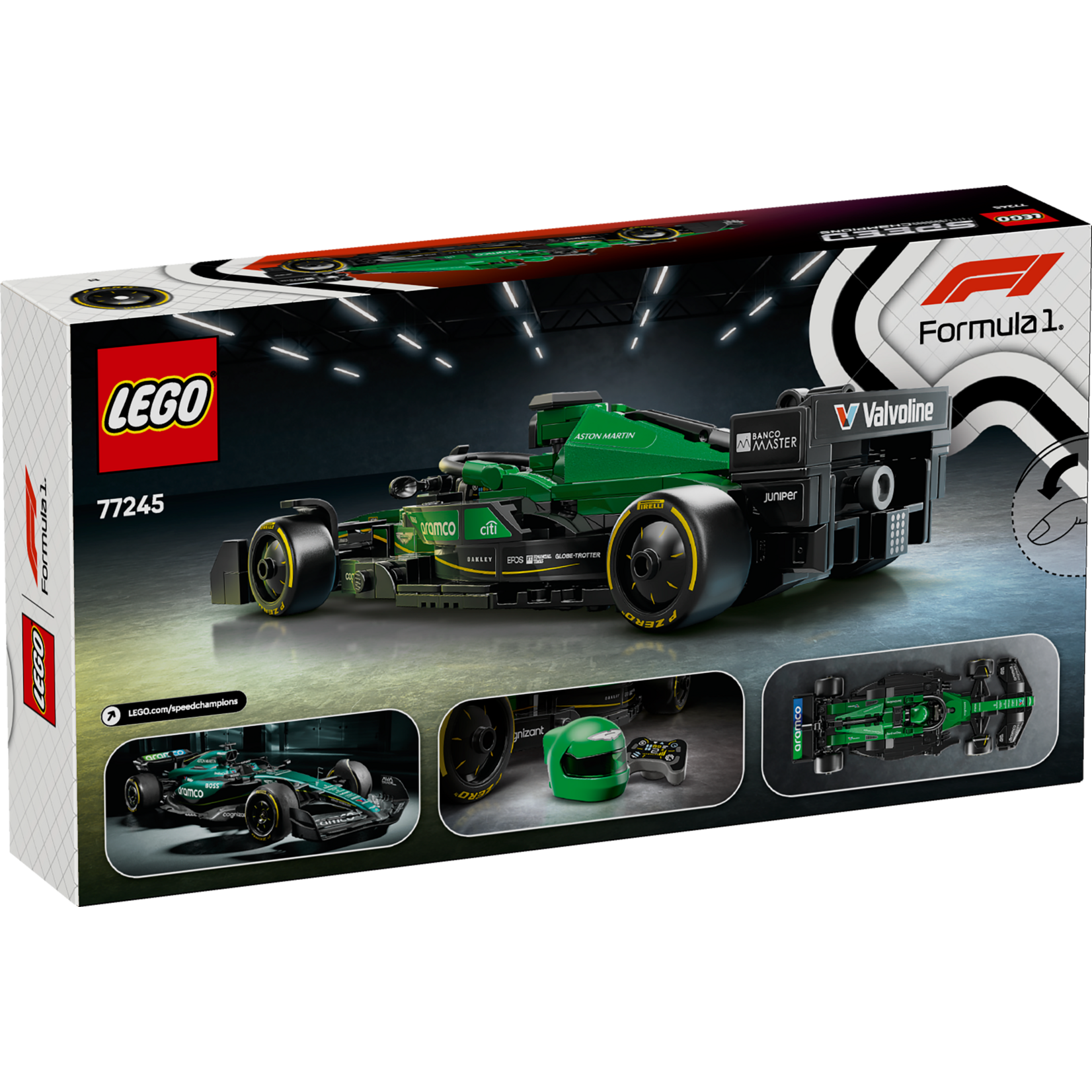 LEGO® Speed Champions 77245 - Astin Martin Armaco F! AMR24 Race Car