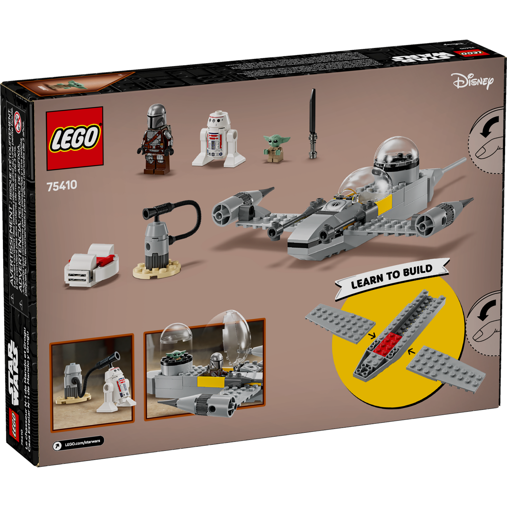 LEGO® Star Wars™ 75410 - Mando and Grogu's N-1 Starfighter