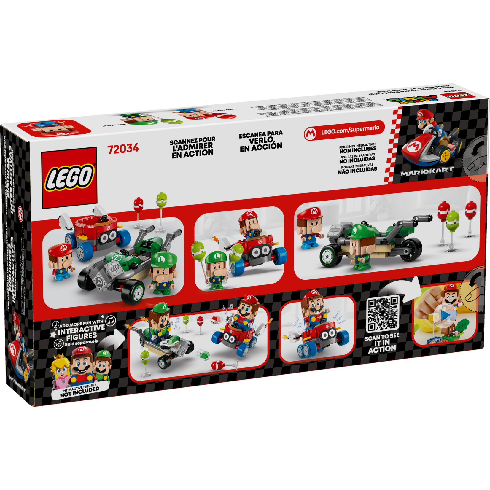 LEGO® Super Mario™ 72034 - Mario Kart – Baby Mario vs. Baby Luigi