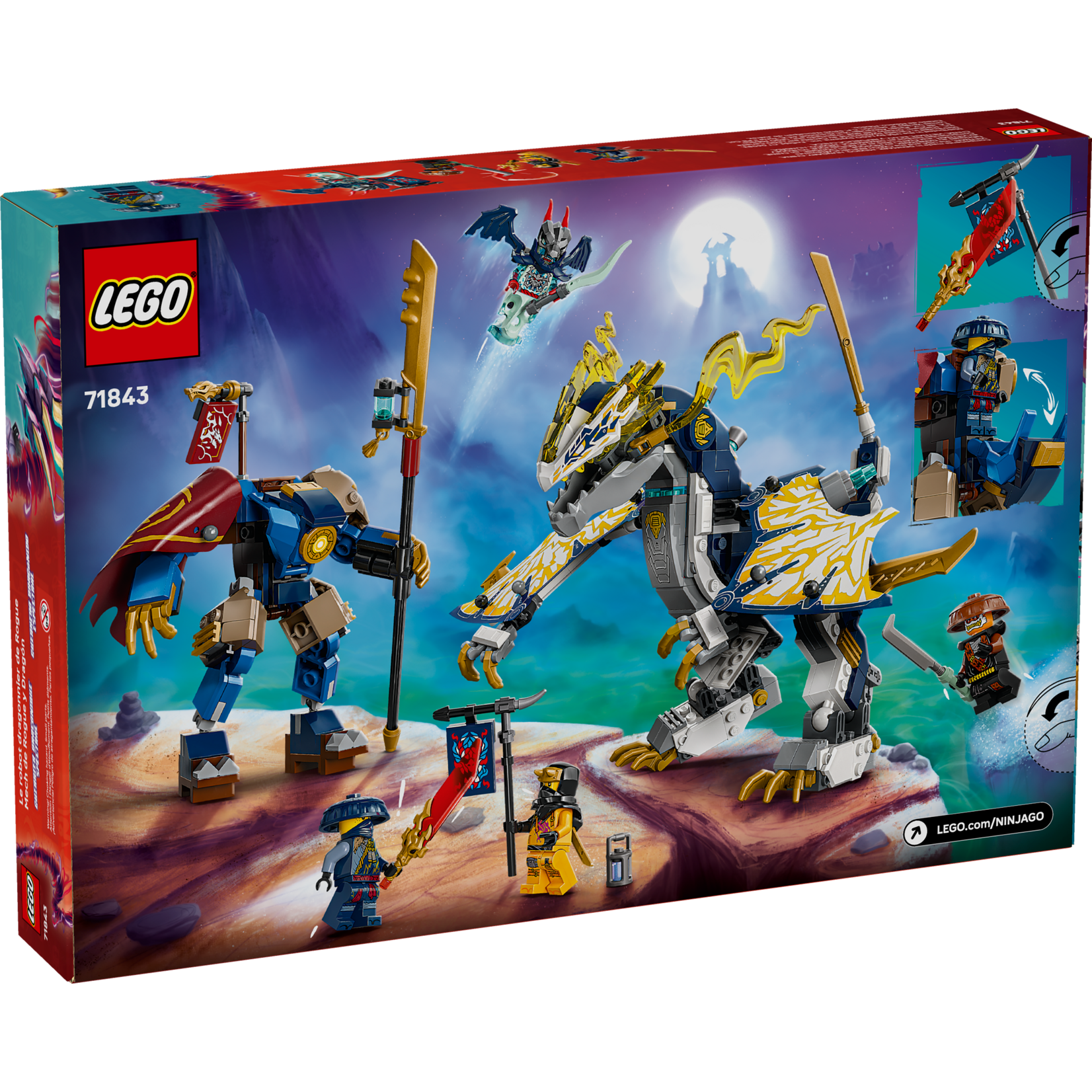 LEGO® NINJAGO® 71843 - Rogue's Mech Dragon Rider