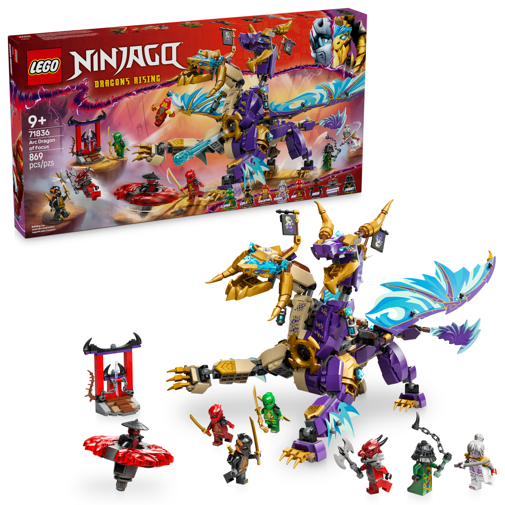 LEGO® NINJAGO® 71836 - Arc Dragon of Focus