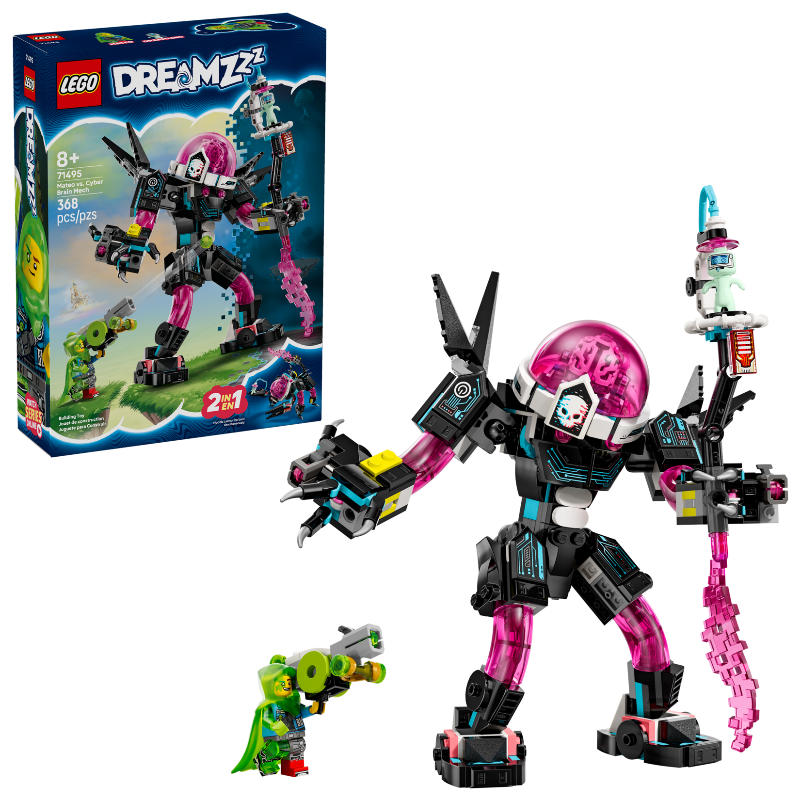 LEGO® DREAMZzz™ 71495 - Mateo vs. Cyber Brain Mech