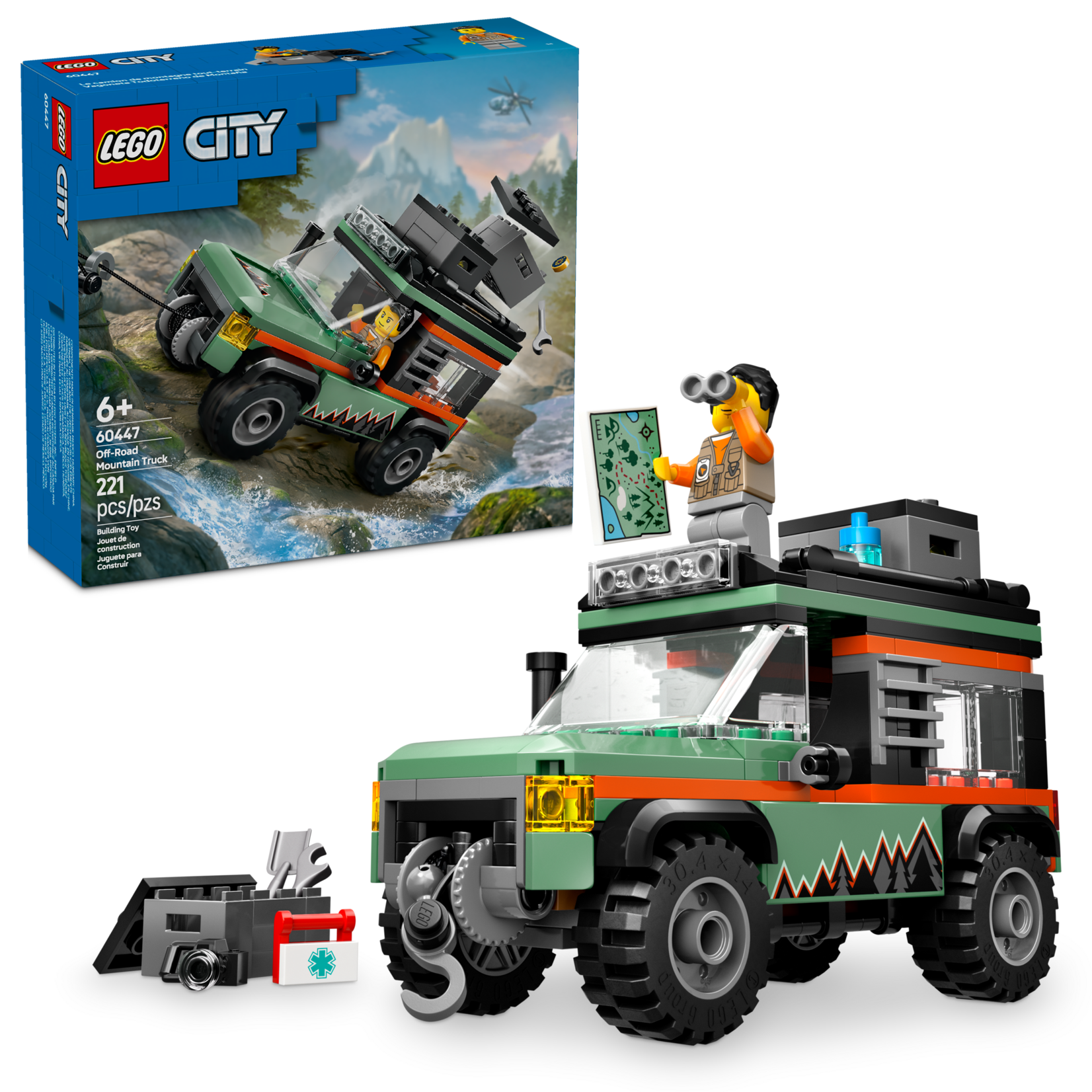 LEGO® City 60447 - Off-Road 4x4 Mountain Truck