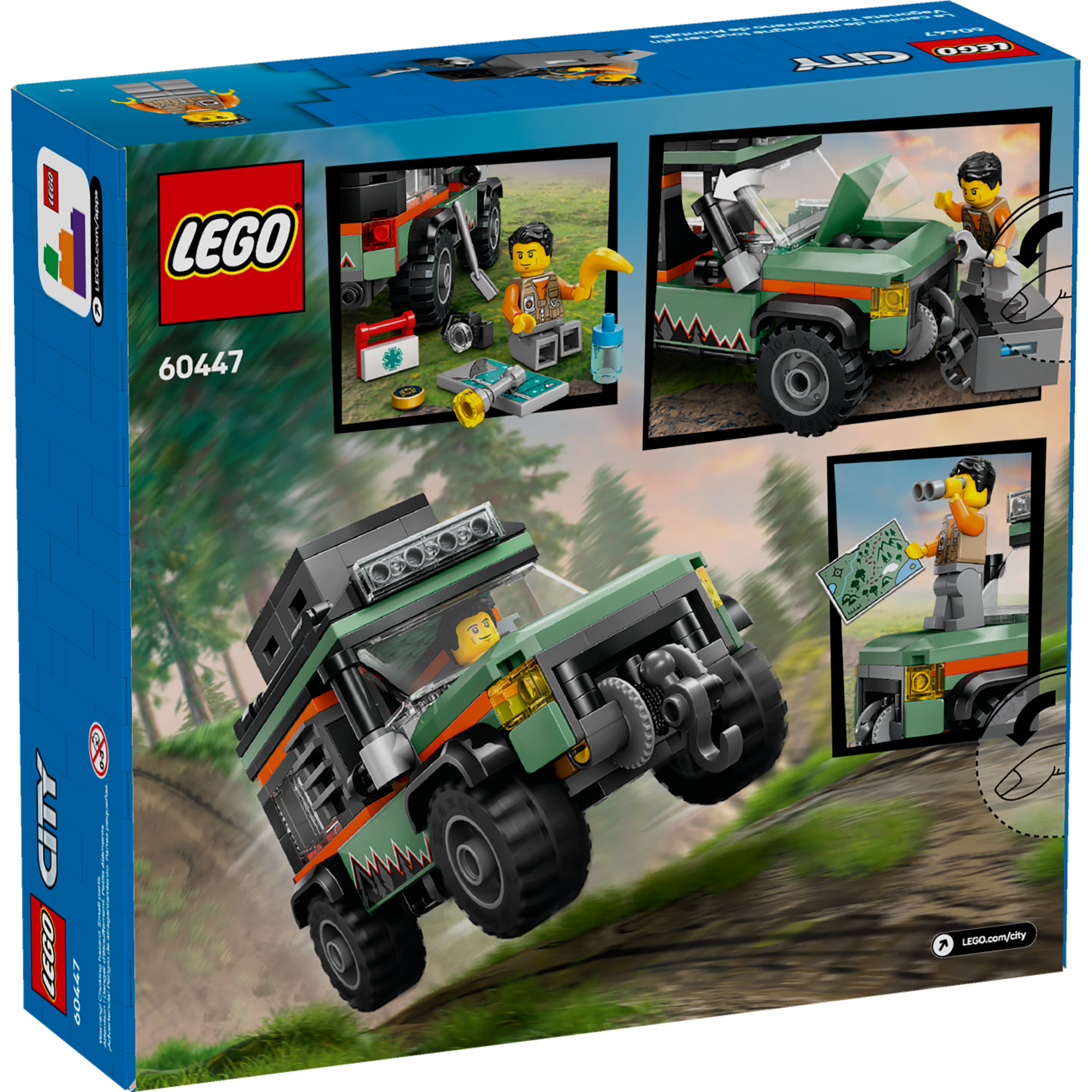 LEGO® City 60447 - Off-Road 4x4 Mountain Truck