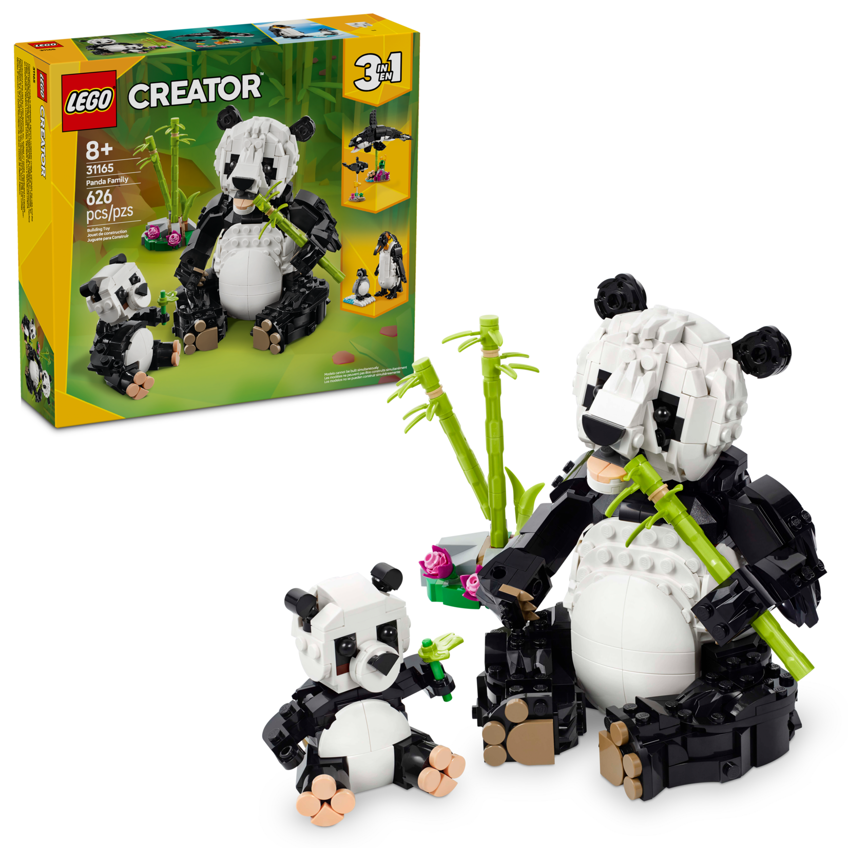 LEGO® Creator 31165 - Wild Animals: Panda Family