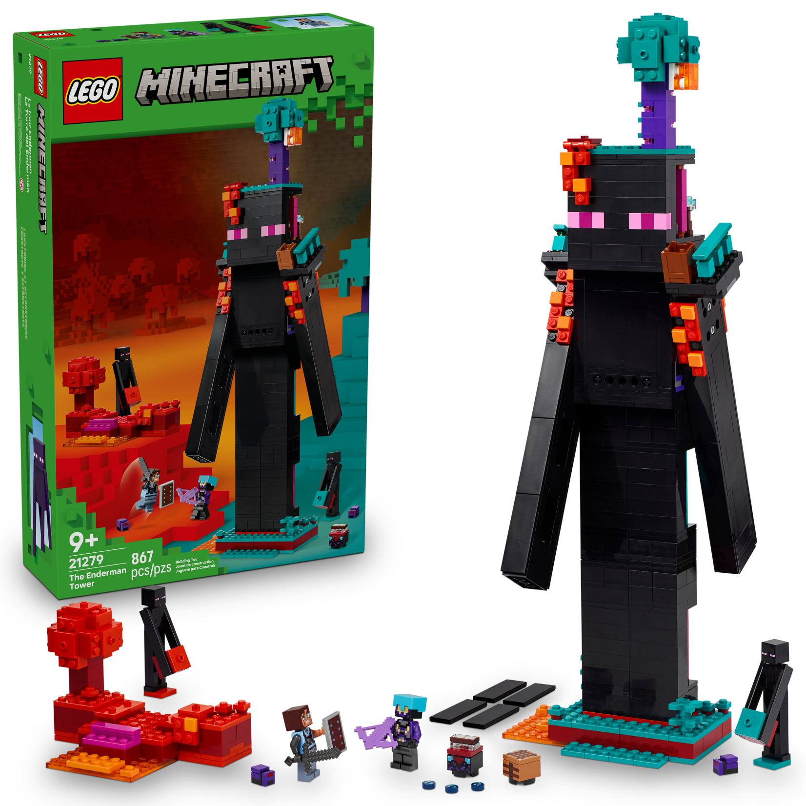 LEGO® Minecraft 21279 - The Enderman Tower