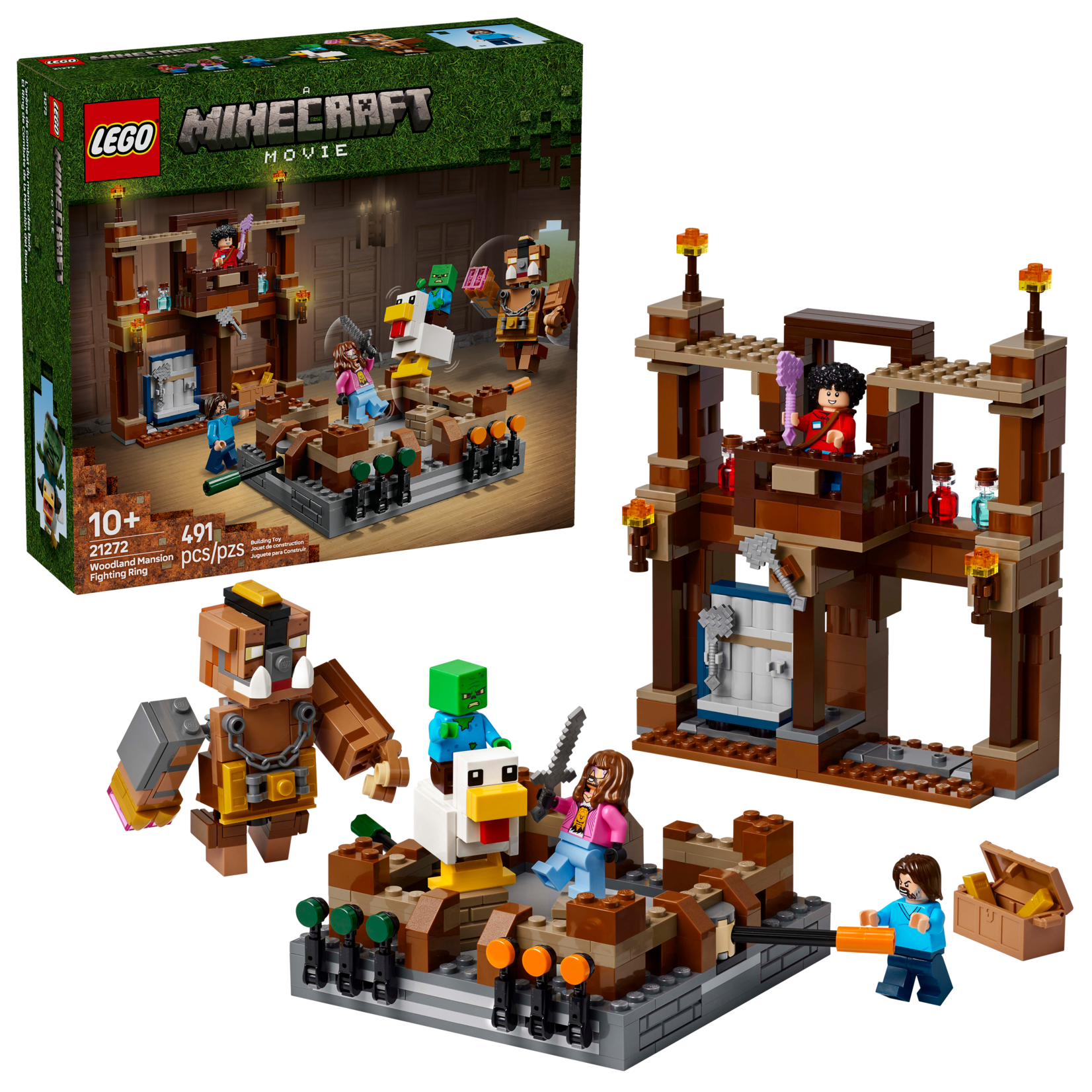 LEGO® Minecraft 21272 - Woodland Mansion Fighting Ring