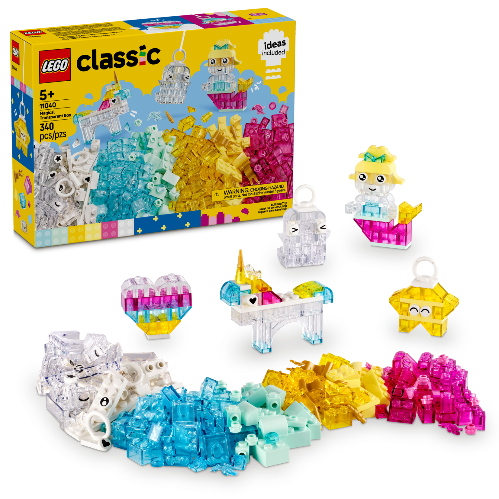 LEGO® Classic 11040 - Magical Transparent Box