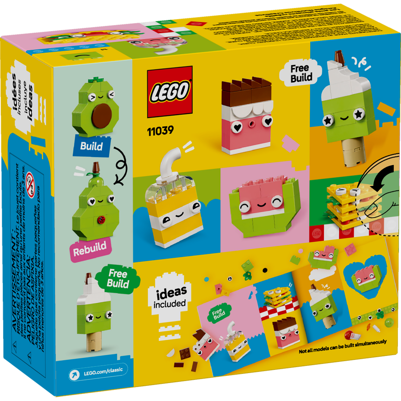 LEGO® Classic 11039 - Creative Food Friends