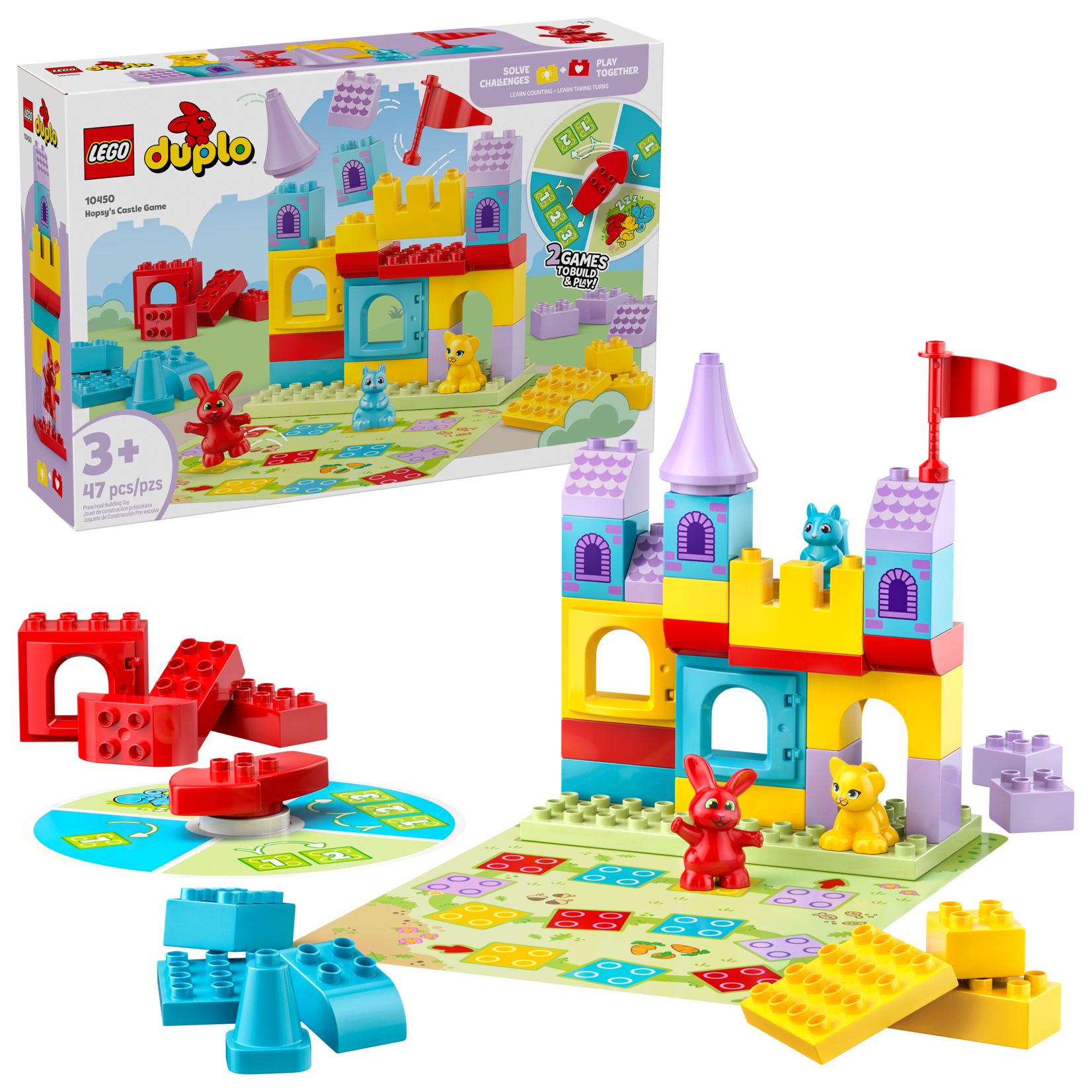 DUPLO® 10450 - Hopsy's Castle Game