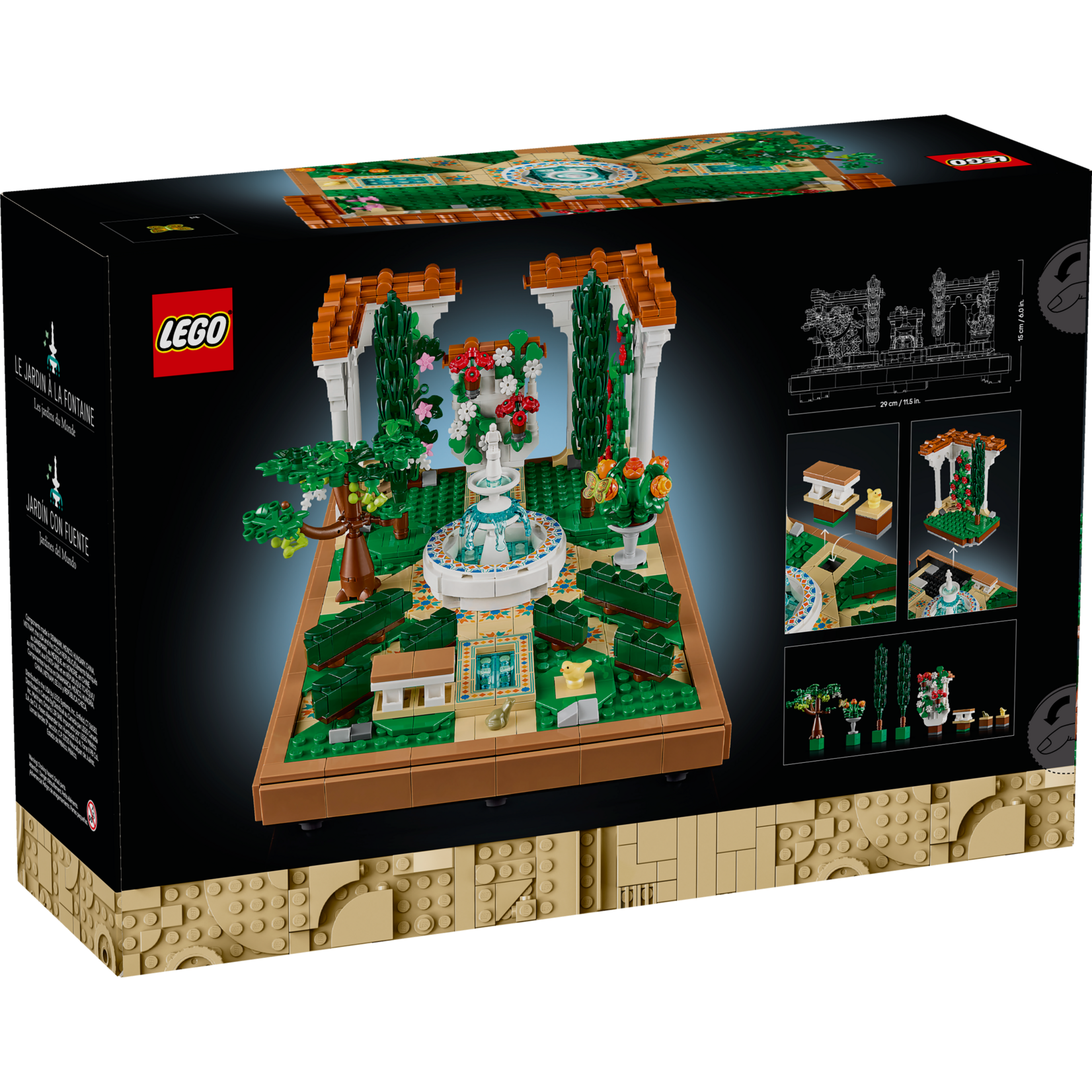 LEGO® Icons 10359 - Fountain Garden
