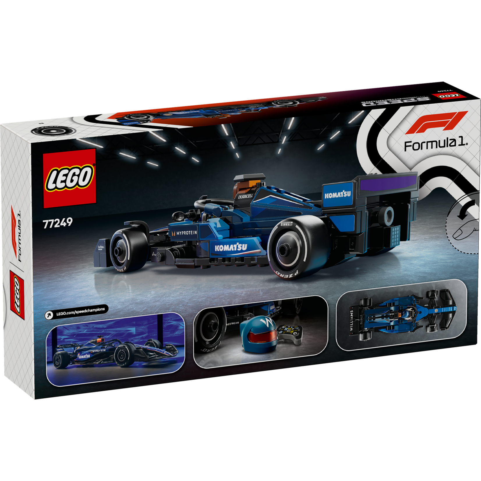 LEGO® Speed Champions 77249 - Williams Racing FW45 F1 Race Car