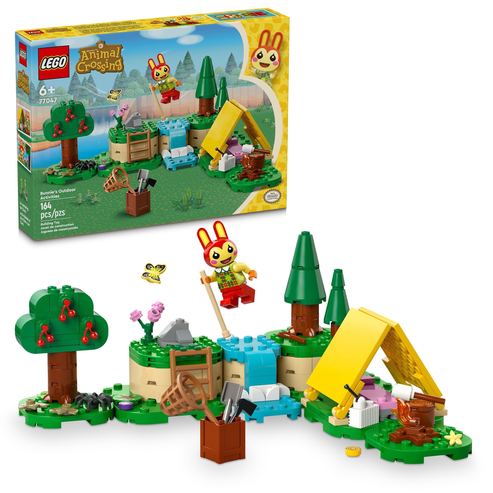 LEGO® Animal Crossing™ 77047 - Bunnie's Outdoor Activities