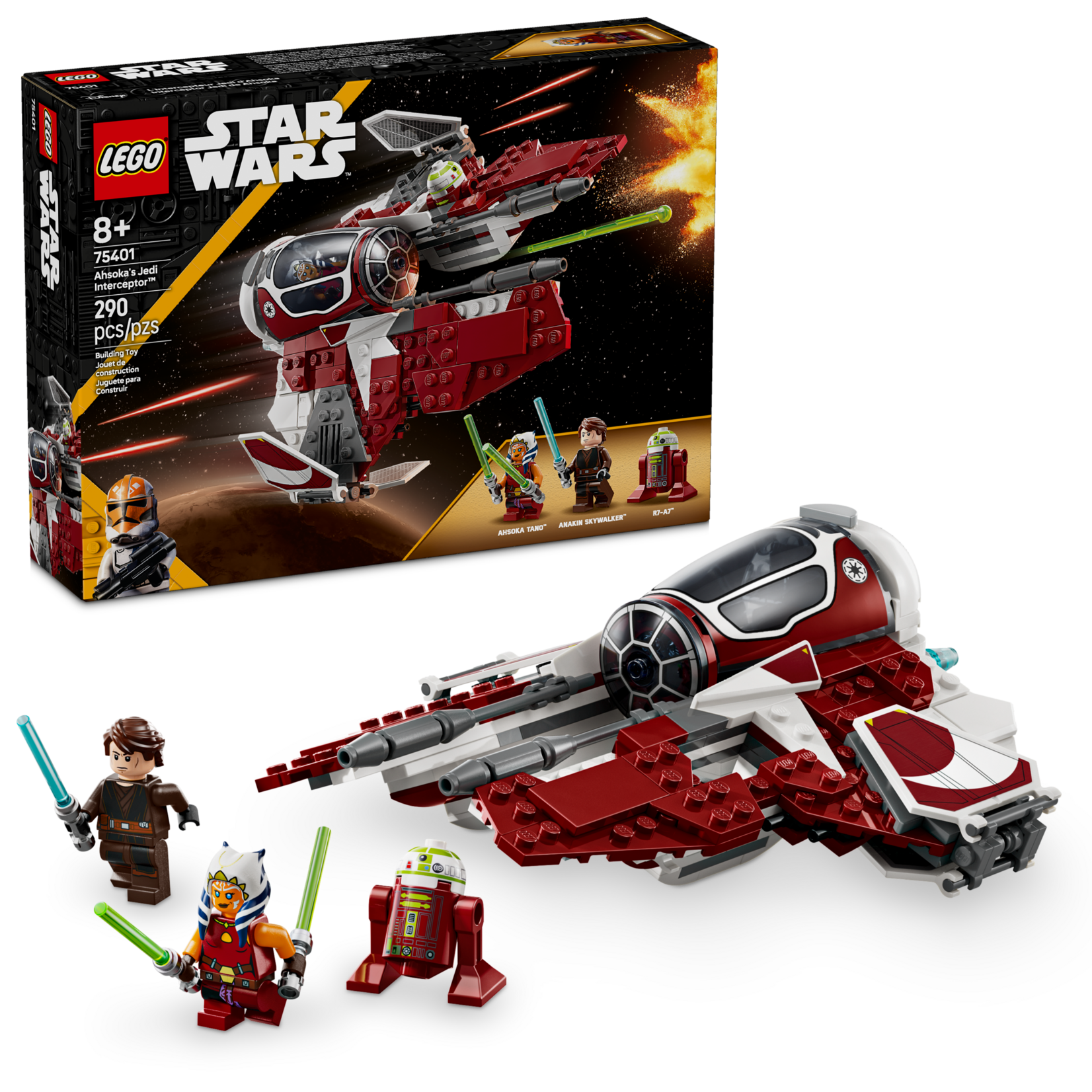 LEGO® Star Wars™ 75401 - Ahsoka's Jedi Interceptor