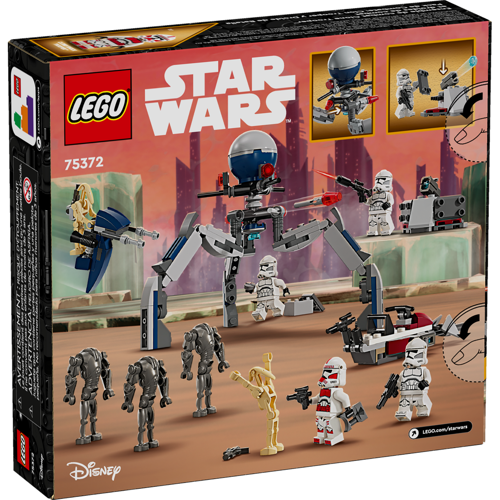 LEGO® Star Wars™ 75372 - Clone Trooper & Battle Droid Battle Pack