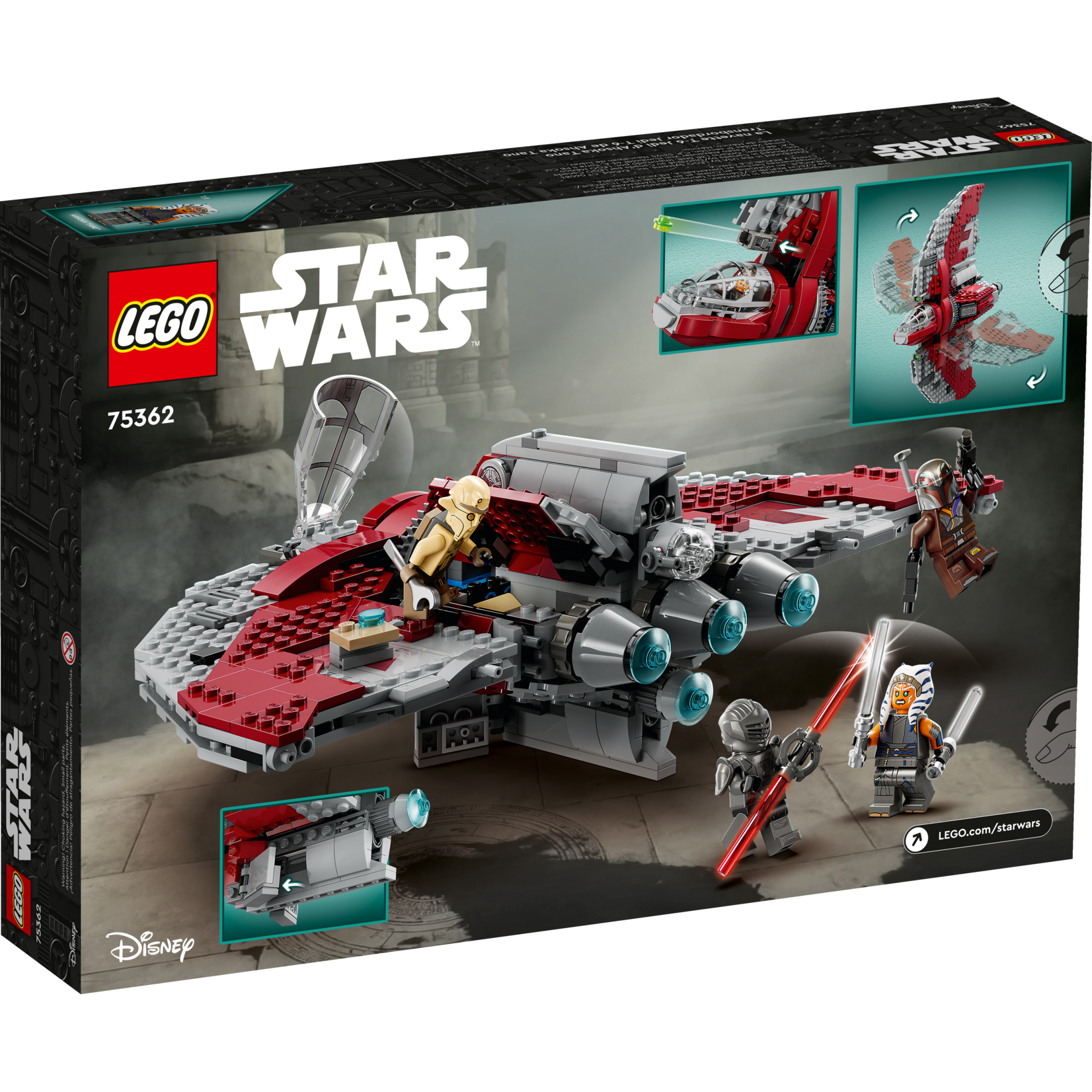 LEGO® Star Wars™ 75362 - Ahsoka Tano's T-6 Jedi Shuttle
