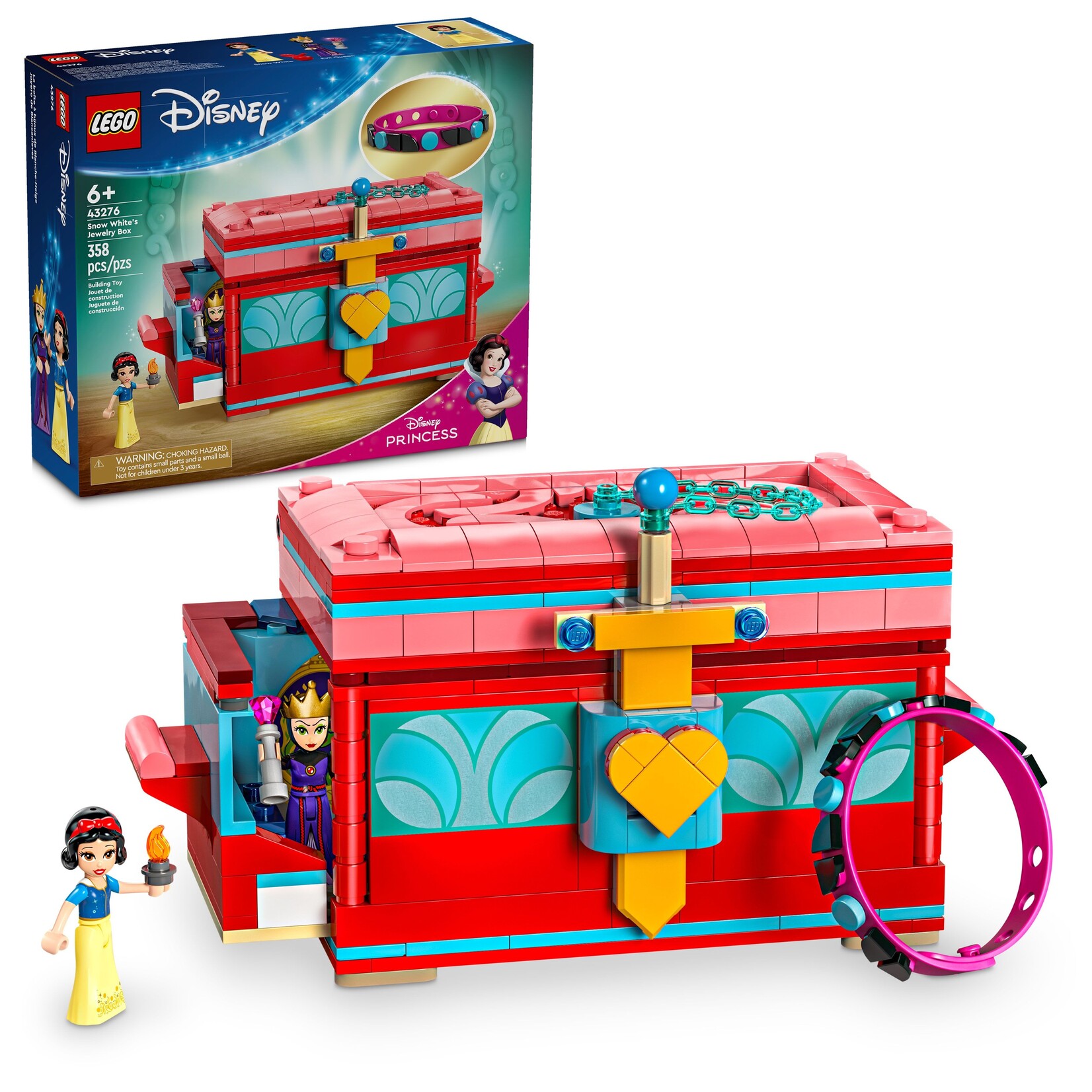 LEGO® Disney 43276 - Snow White's Jewelry Box