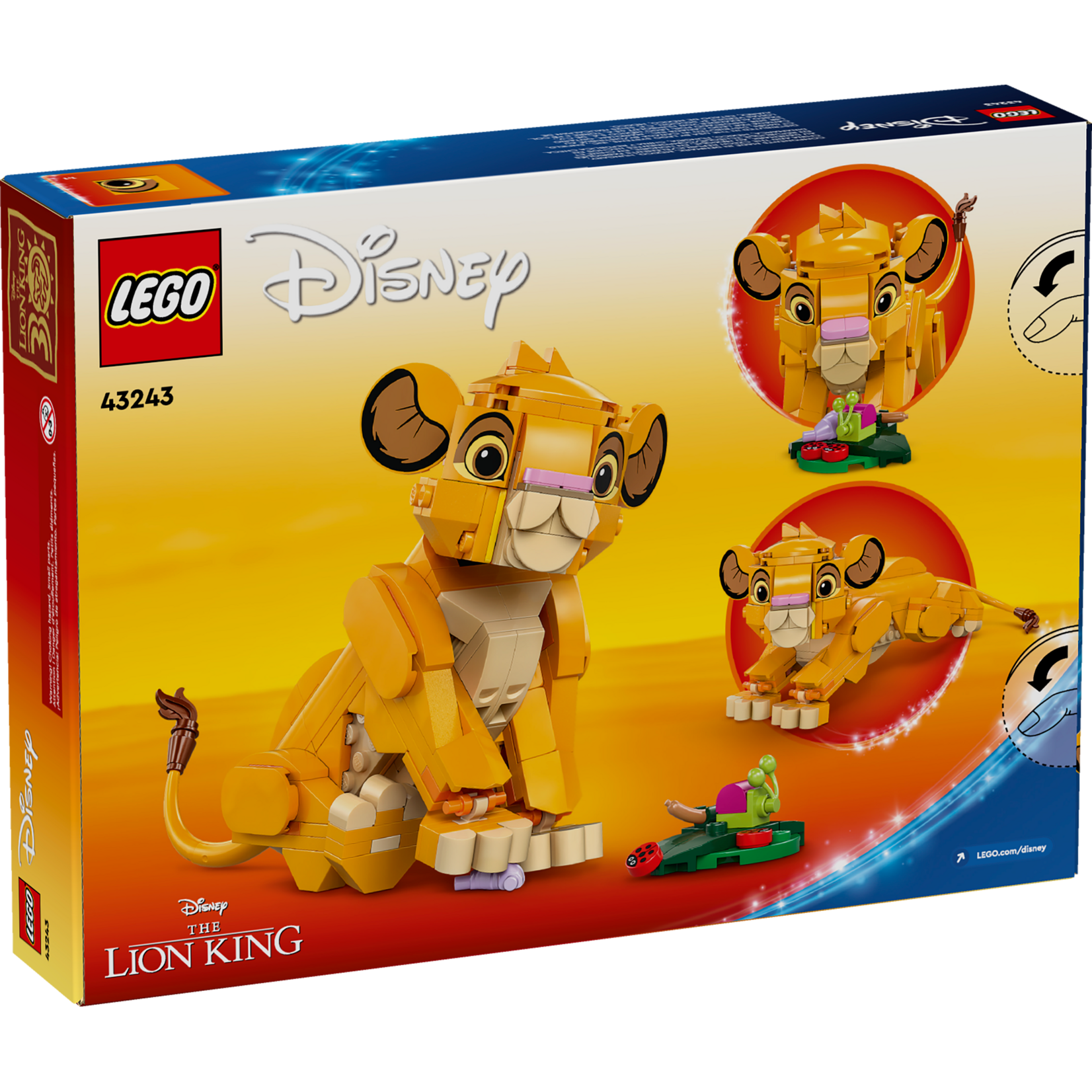 LEGO® Disney 43243 - Simba The Lion King Cub