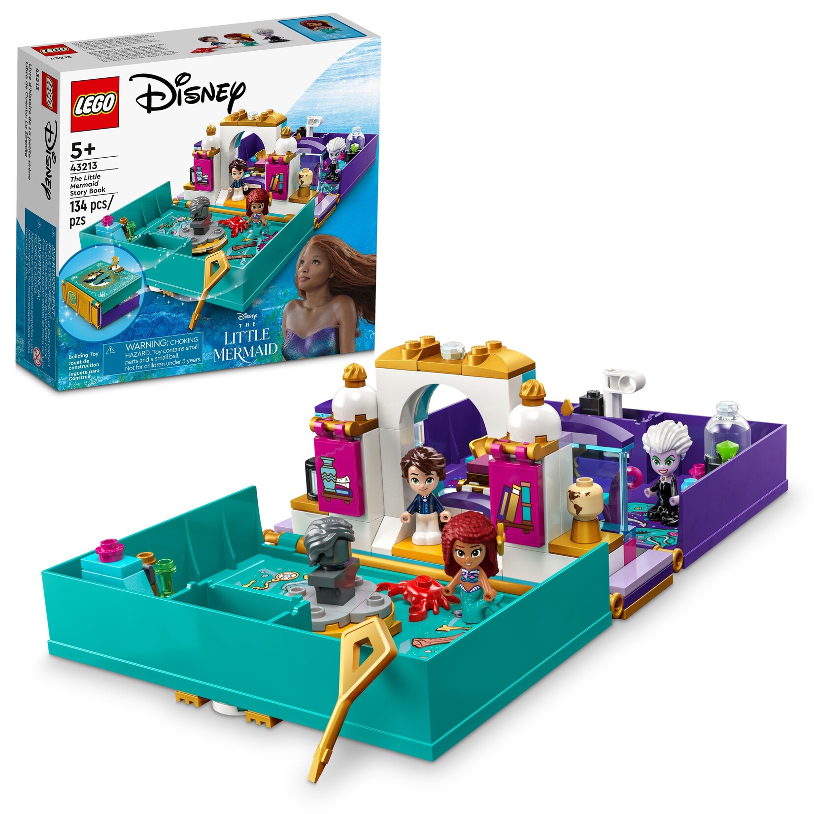 LEGO® Disney 43213 - The Little Mermaid Story Book