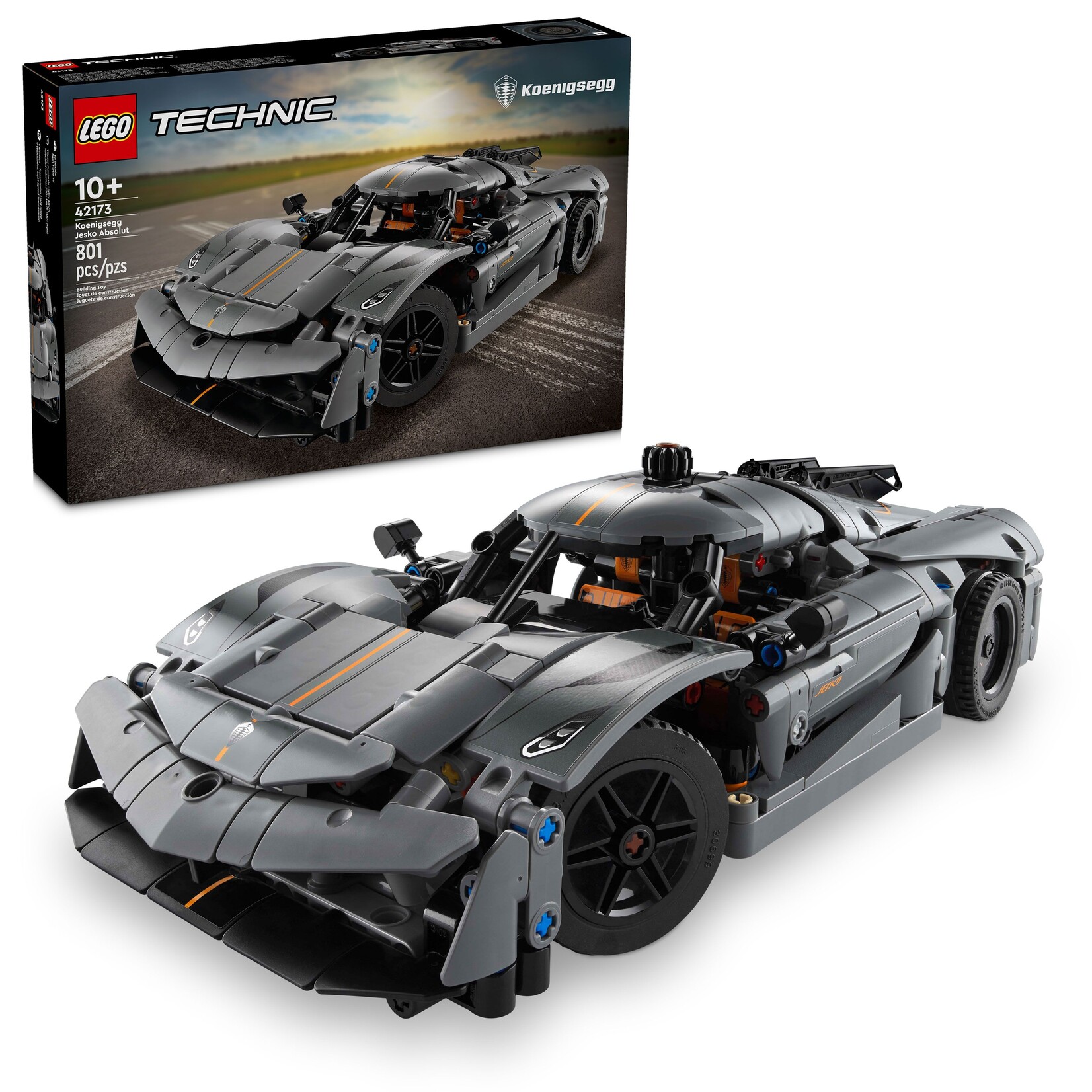 LEGO® Technic™ 42173 - Koenigsegg Jeske Absolut Gray Hypercar