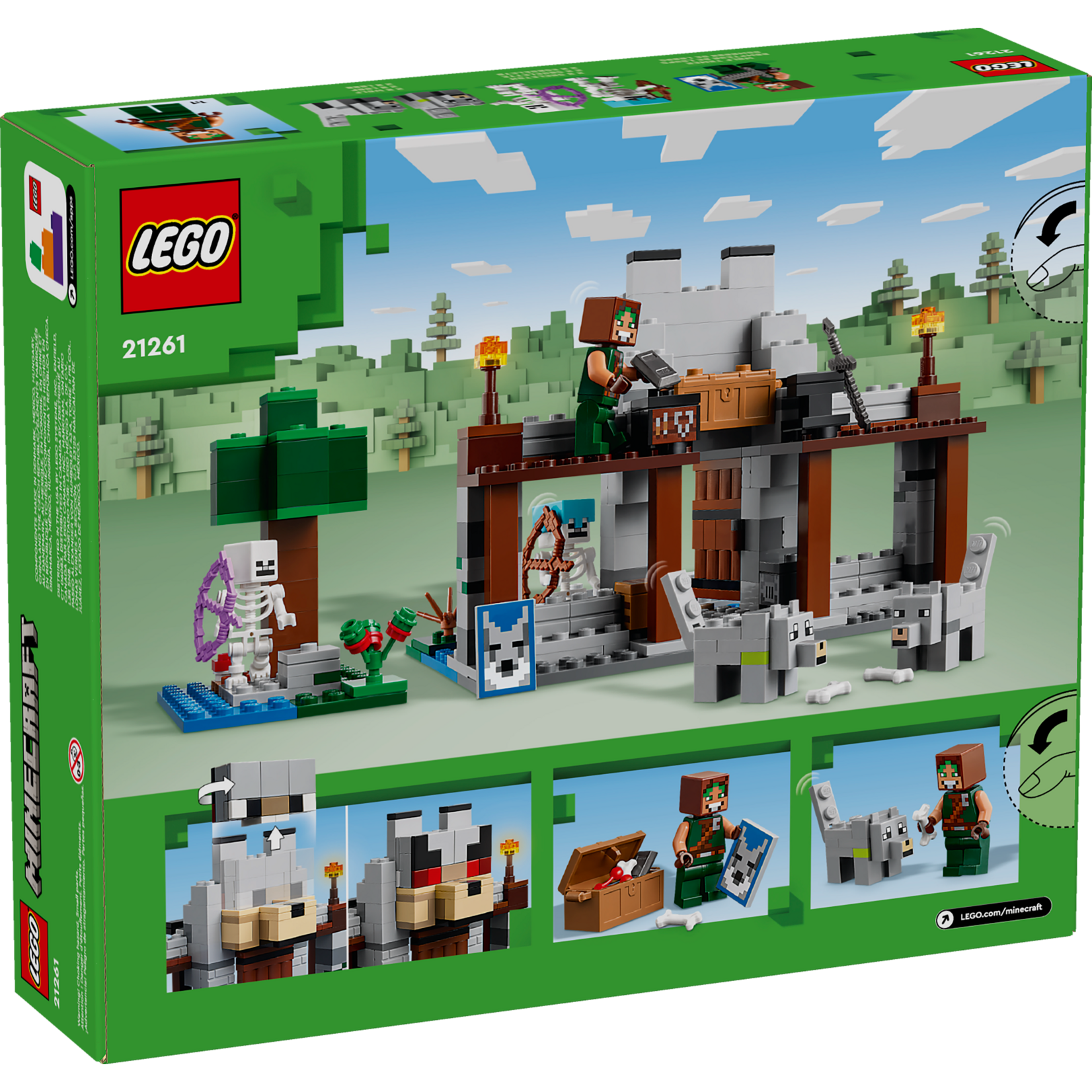 LEGO® Minecraft 21261 - The Wolf Stronghold