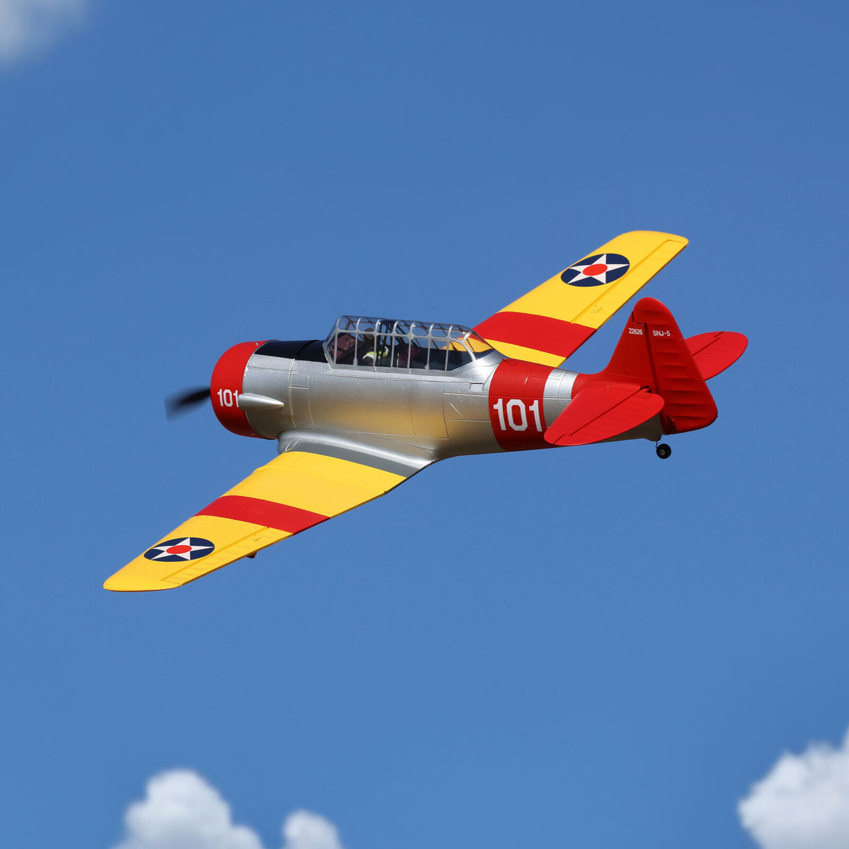 E-flite EFL08750 - SNJ-5/AT-6 Texan 1.5m BNF Basic