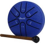 Amahi Steel Tongue Drum 3" - Blue