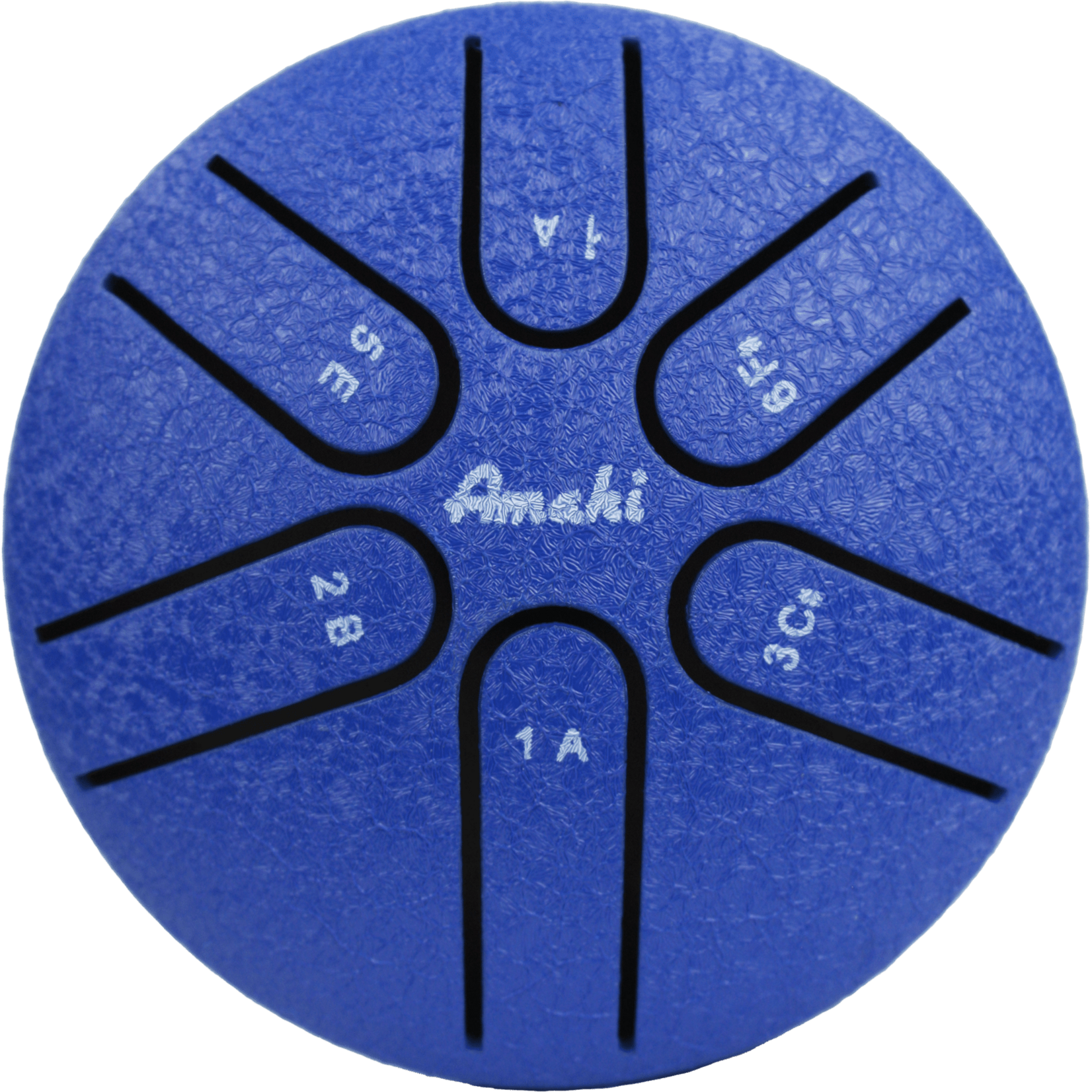 Amahi Steel Tongue Drum 3" - Blue
