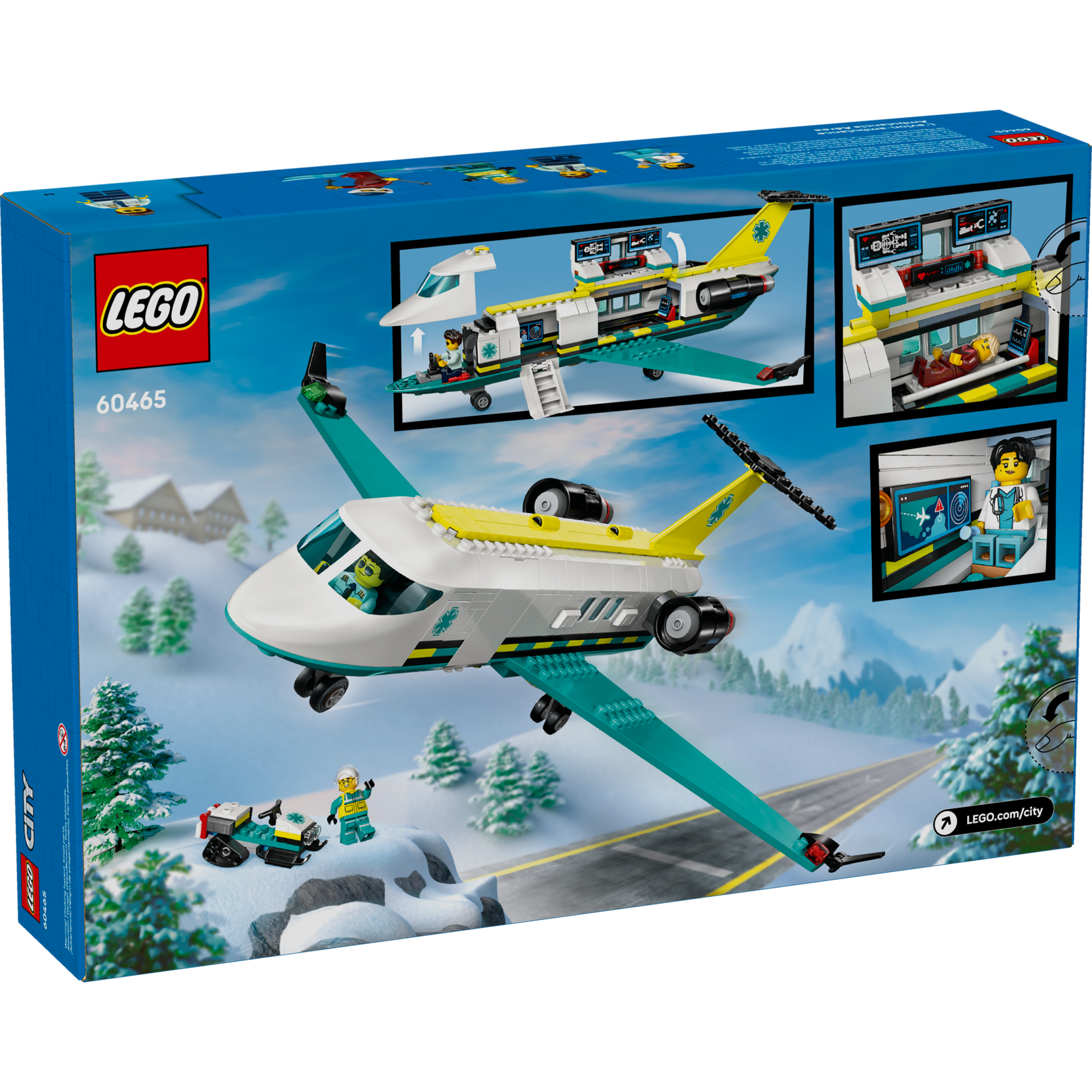 LEGO® City 60465 - Emergency Air Ambulance Airplane