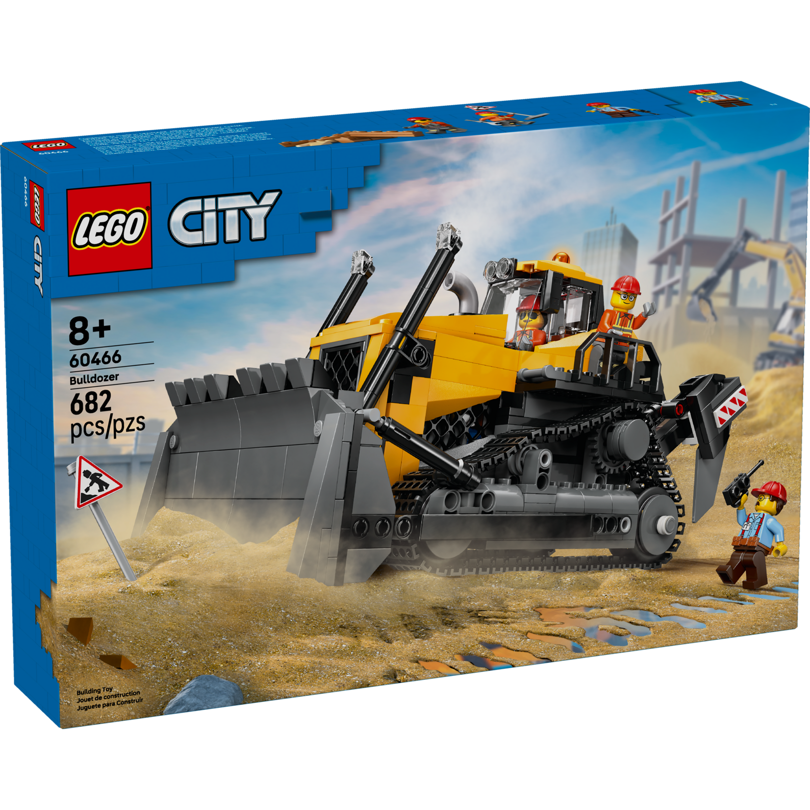 LEGO® City 60466 - Yellow Bulldozer