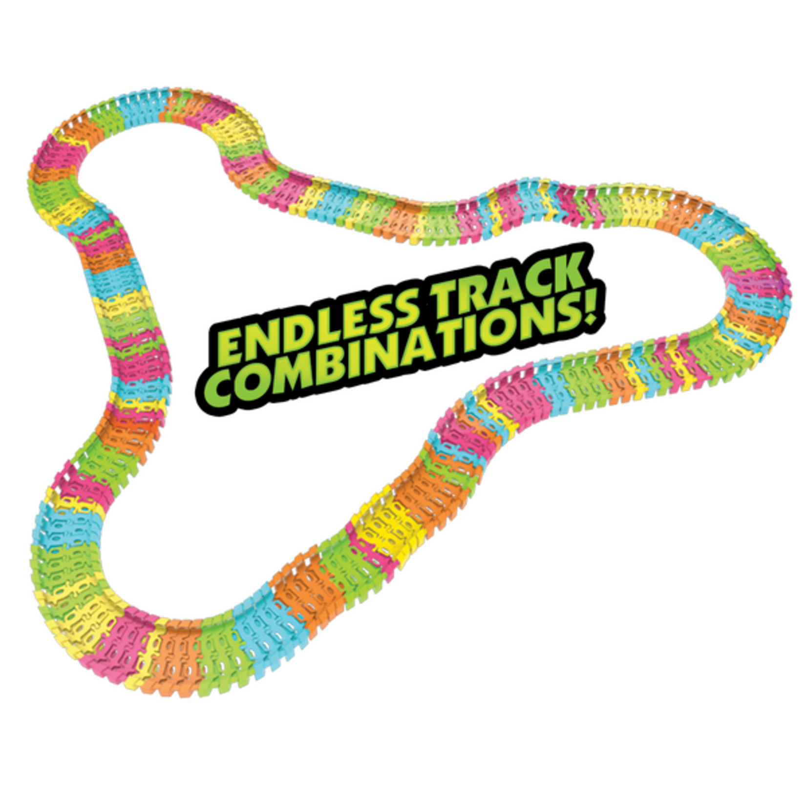 Mindscope TT221RG - Twister Tracks Neon GITD Race Series (Green)