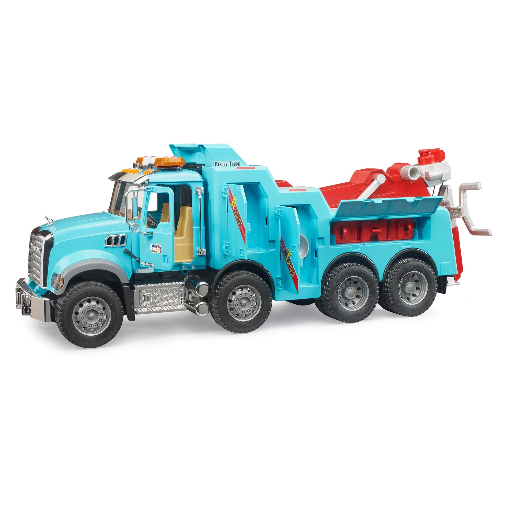 Bruder Toys 02831 - Mack Granite Recovery and Towing Truck