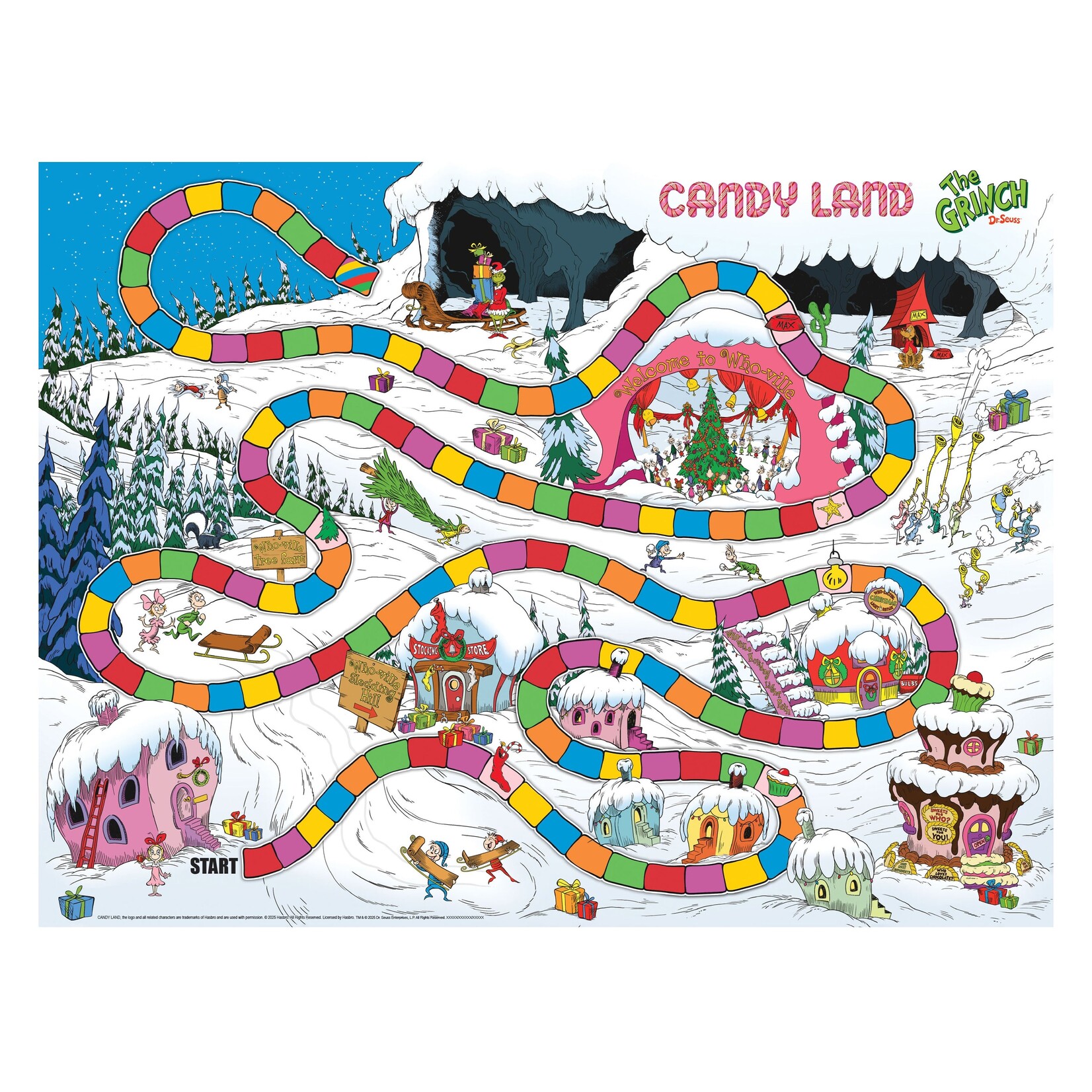 USAopoly Candyland: The Grinch
