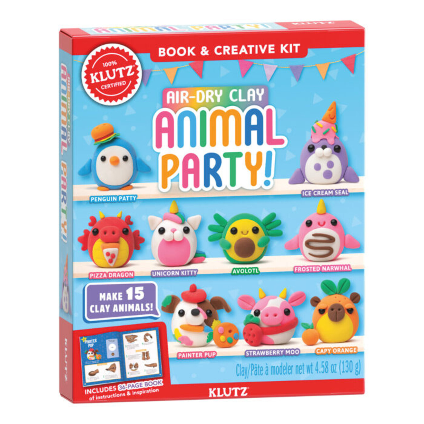 Klutz Air-Dry Clay Animal Party!