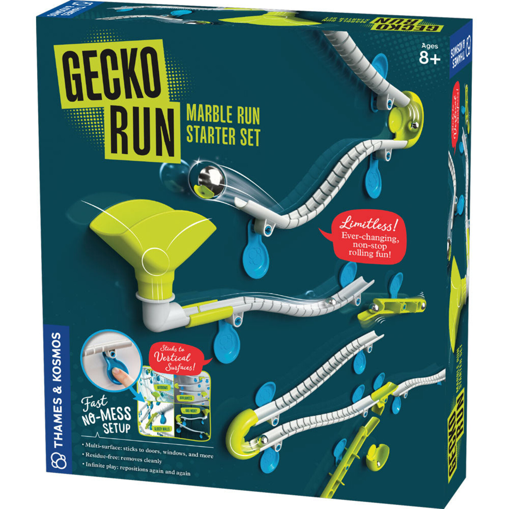 Thames & Kosmos Gecko Run: Marble Run Challenge Edition /1