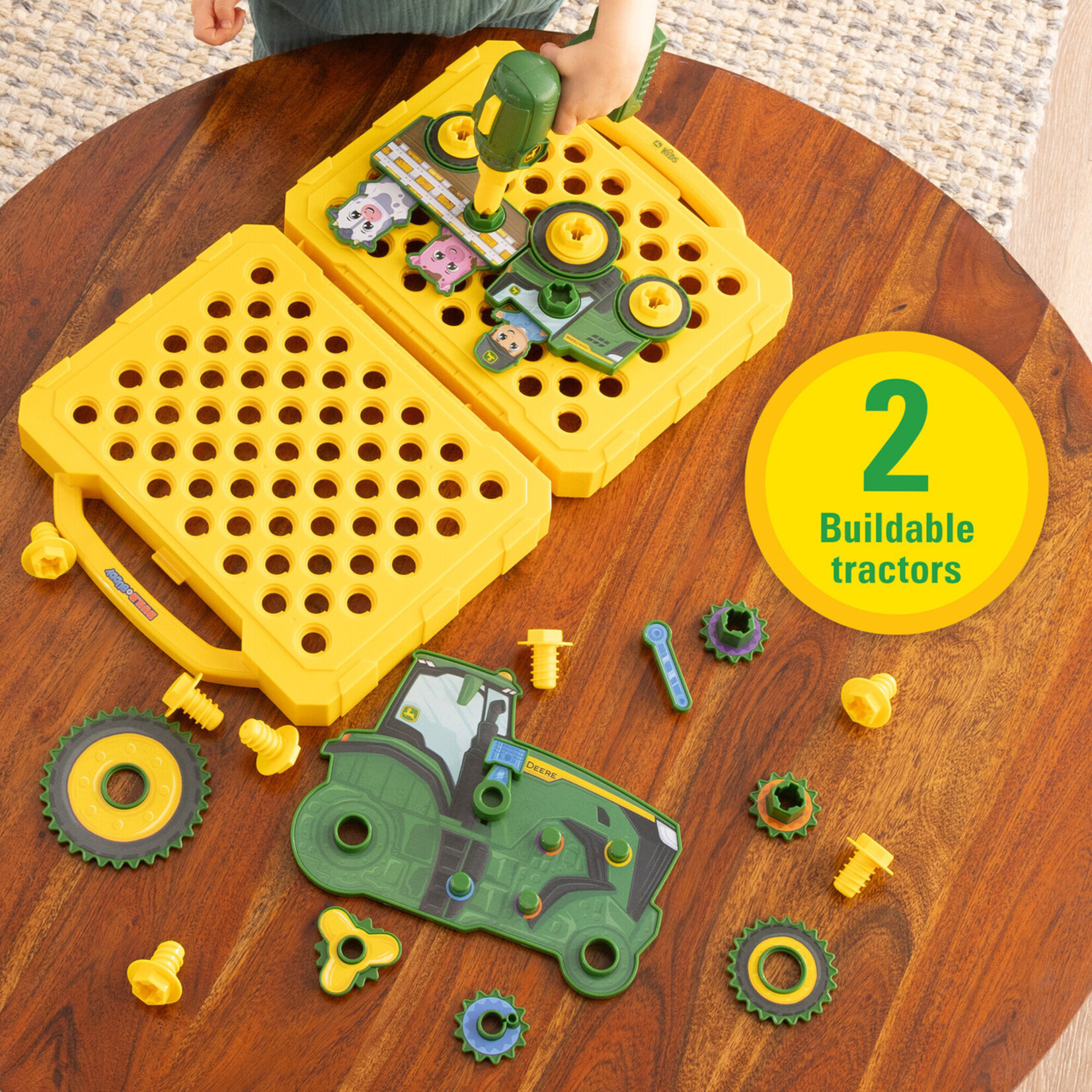 TOMY John Deere Build A Buddy Activity Board & Drill