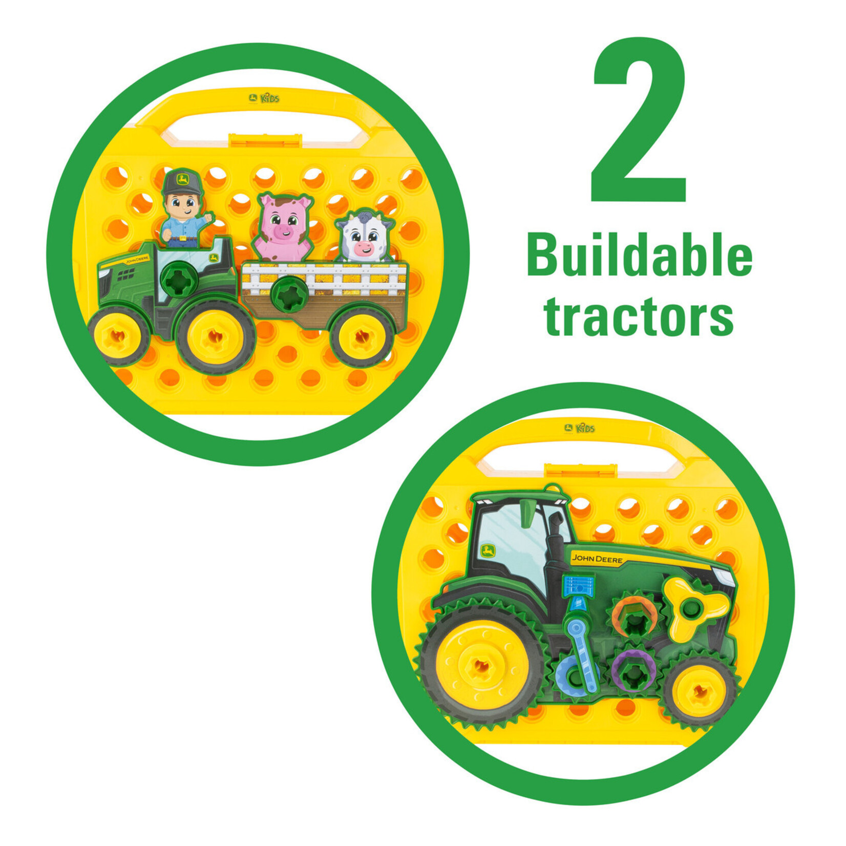 TOMY John Deere Build A Buddy Activity Board & Drill