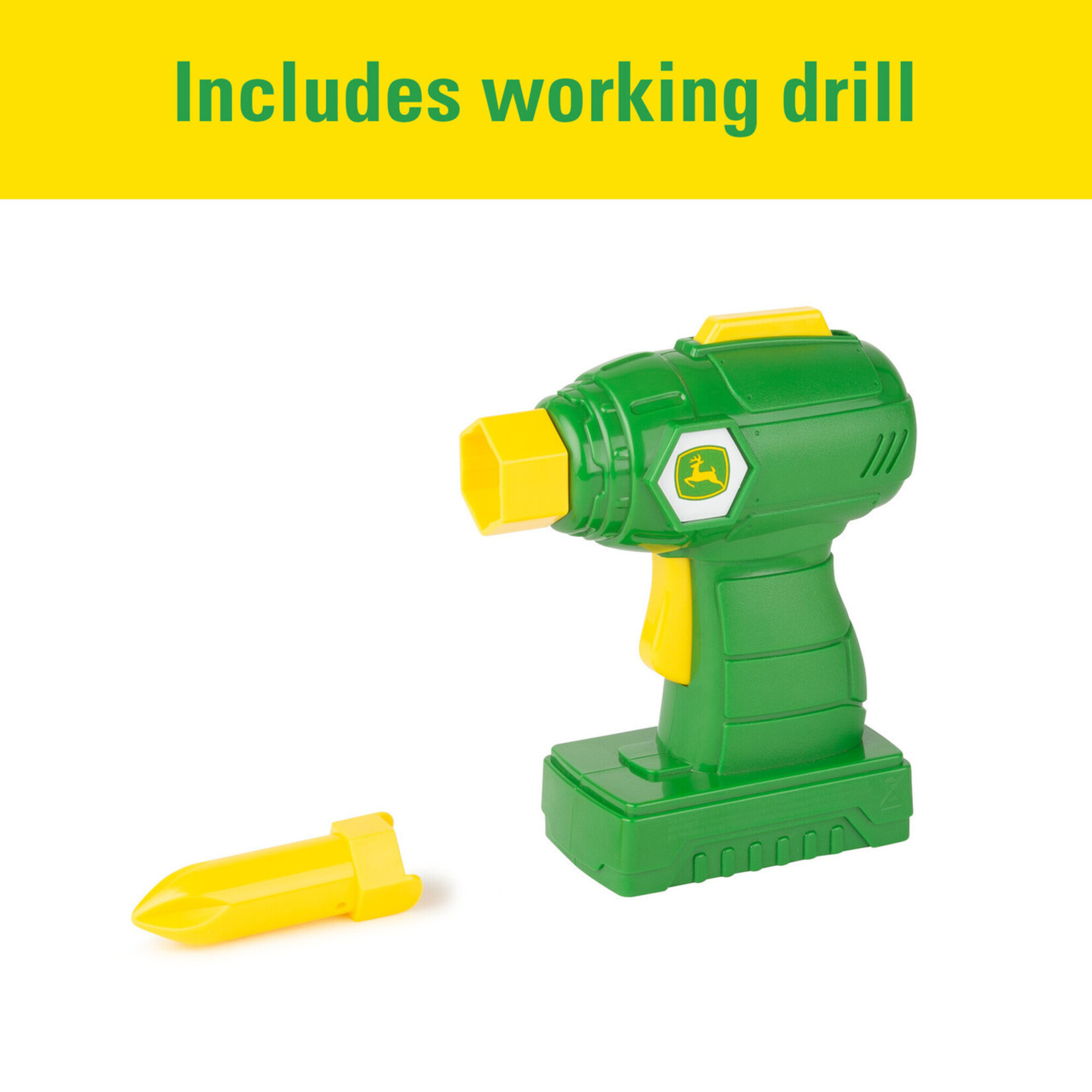 TOMY John Deere Build A Buddy Activity Board & Drill